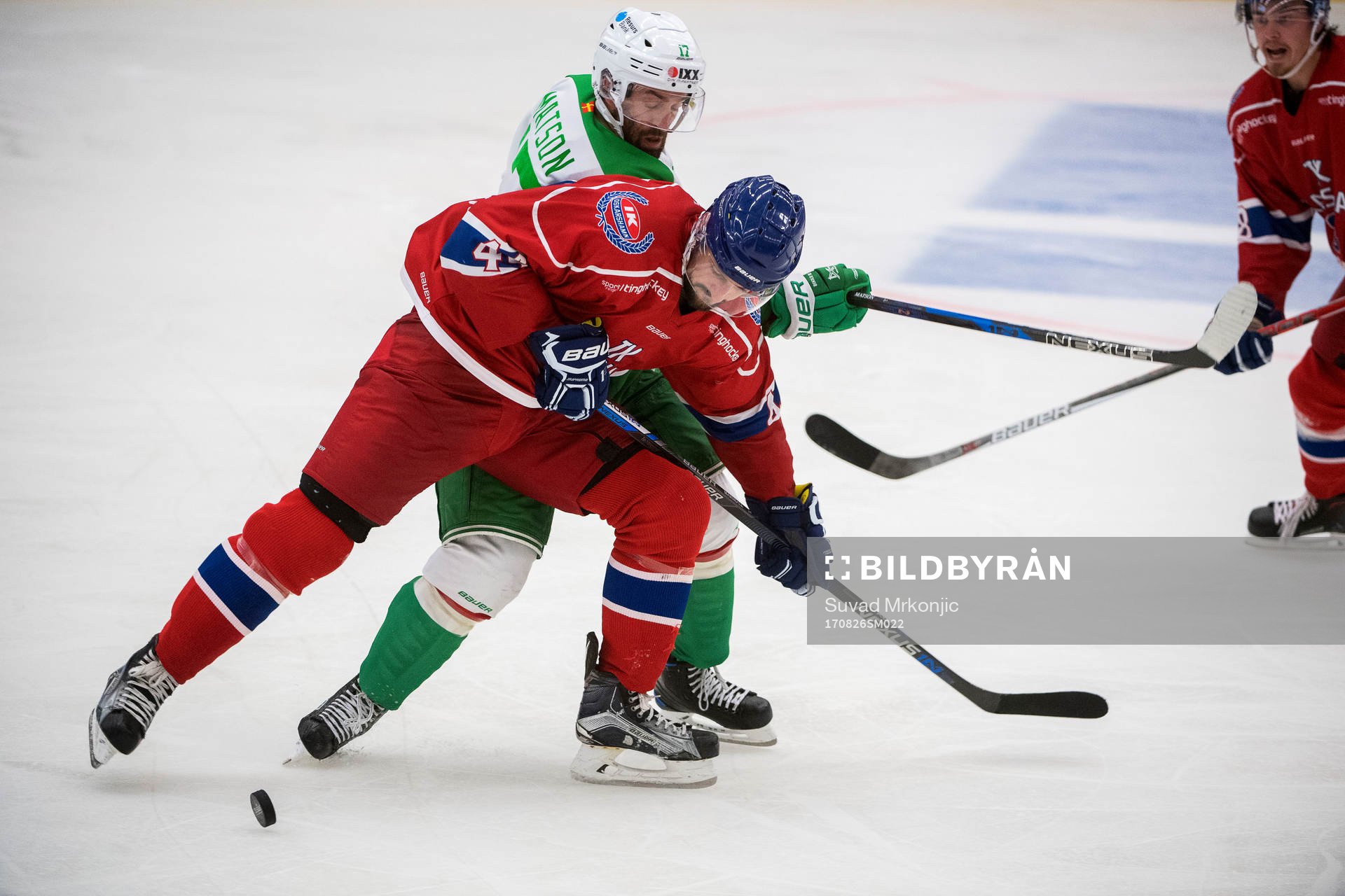 Oskarshamns Kevin Marshall och Rögles Taylor Matson