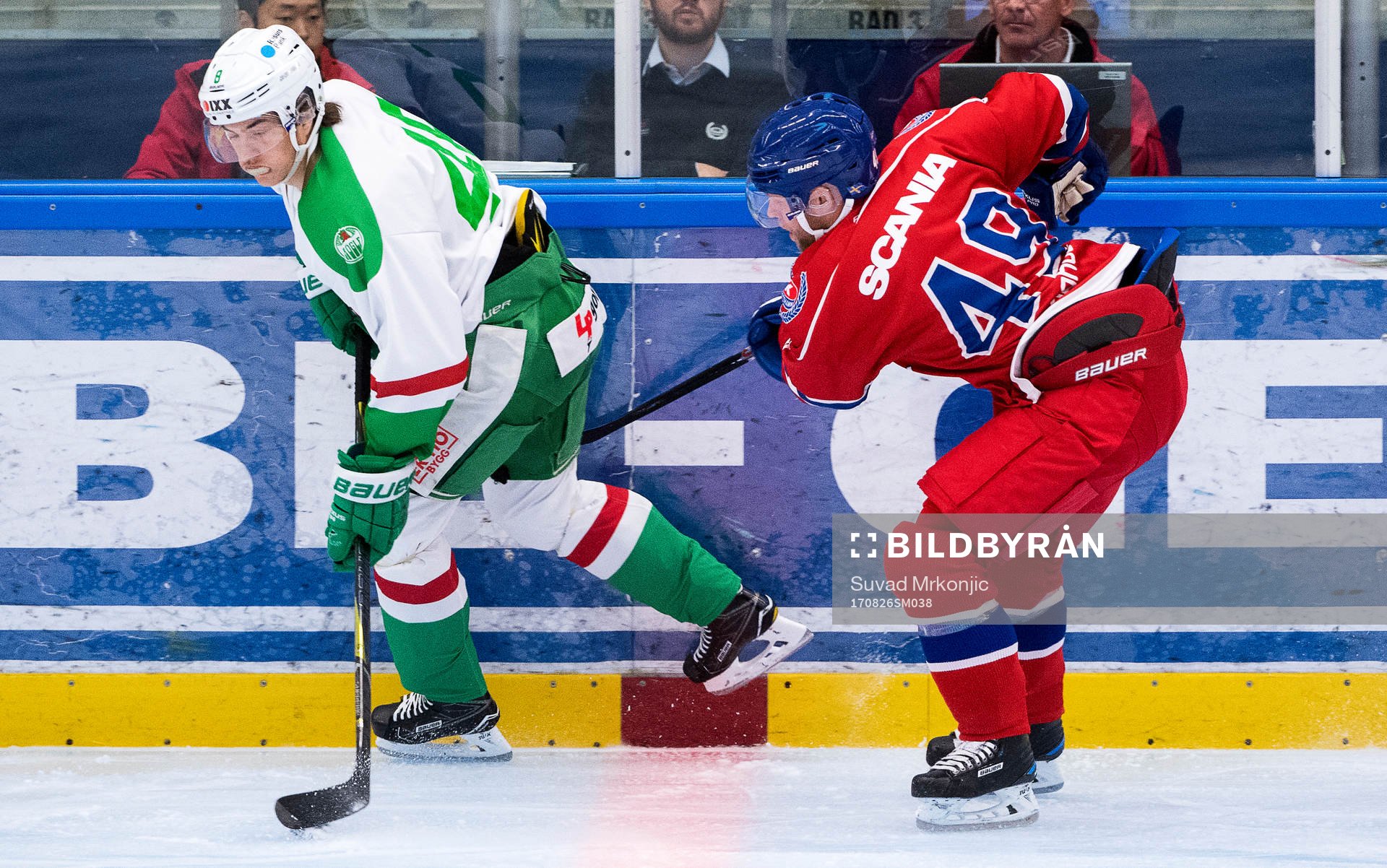 Oskarshamns Niklas Johansson och Rögles Albin Nilsson