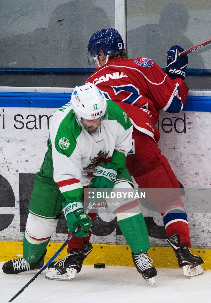 Oskarshamns Karl Johansson och Rögles Taylor Matson