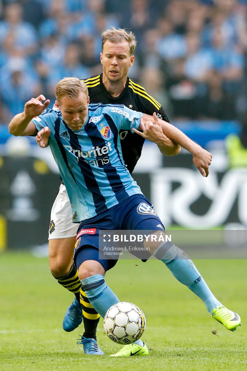 s Per Karlsson och Djurgårdens Gustav Engvall