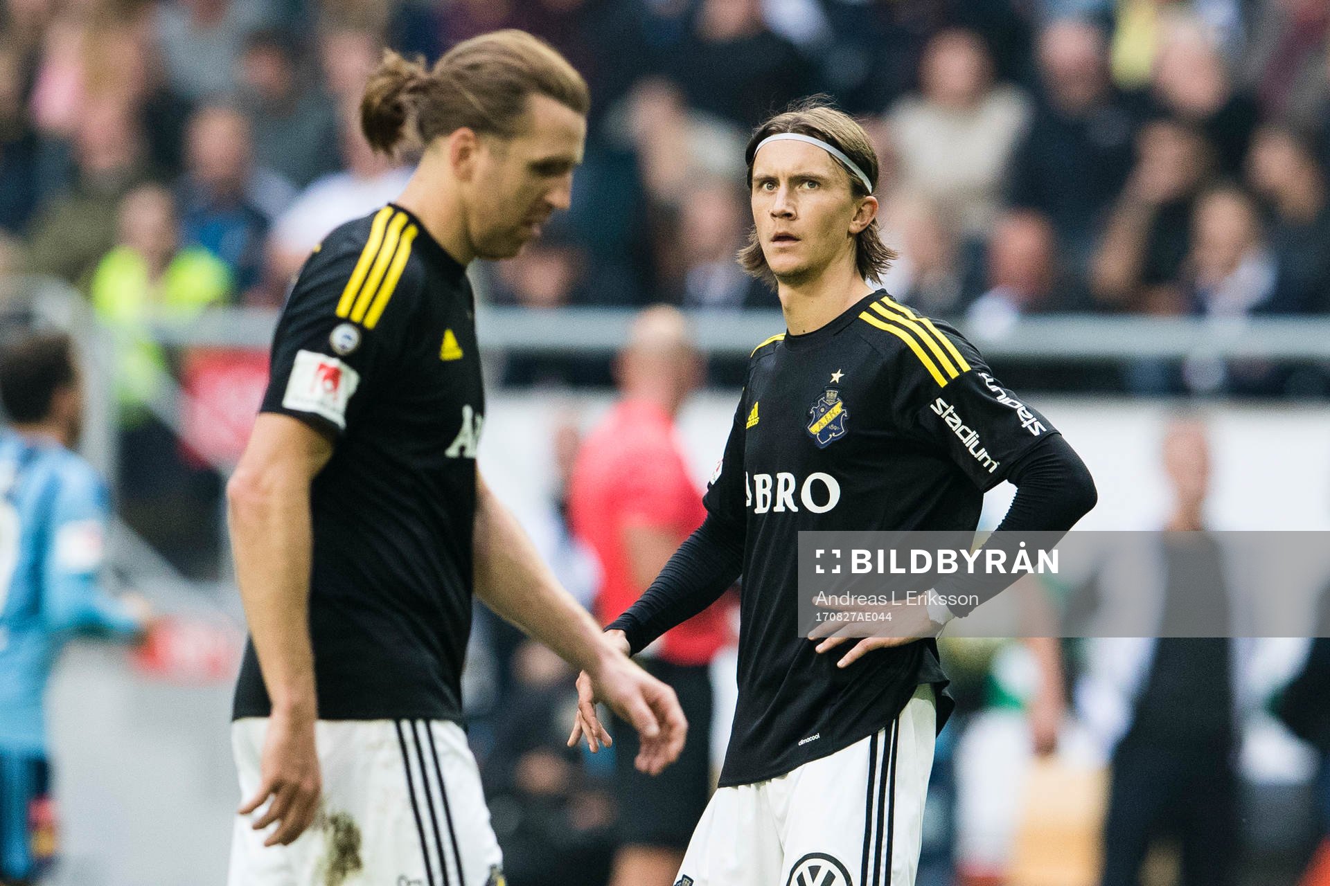 s Nils-Eric Johansson och Kristoffer Olsson deppar