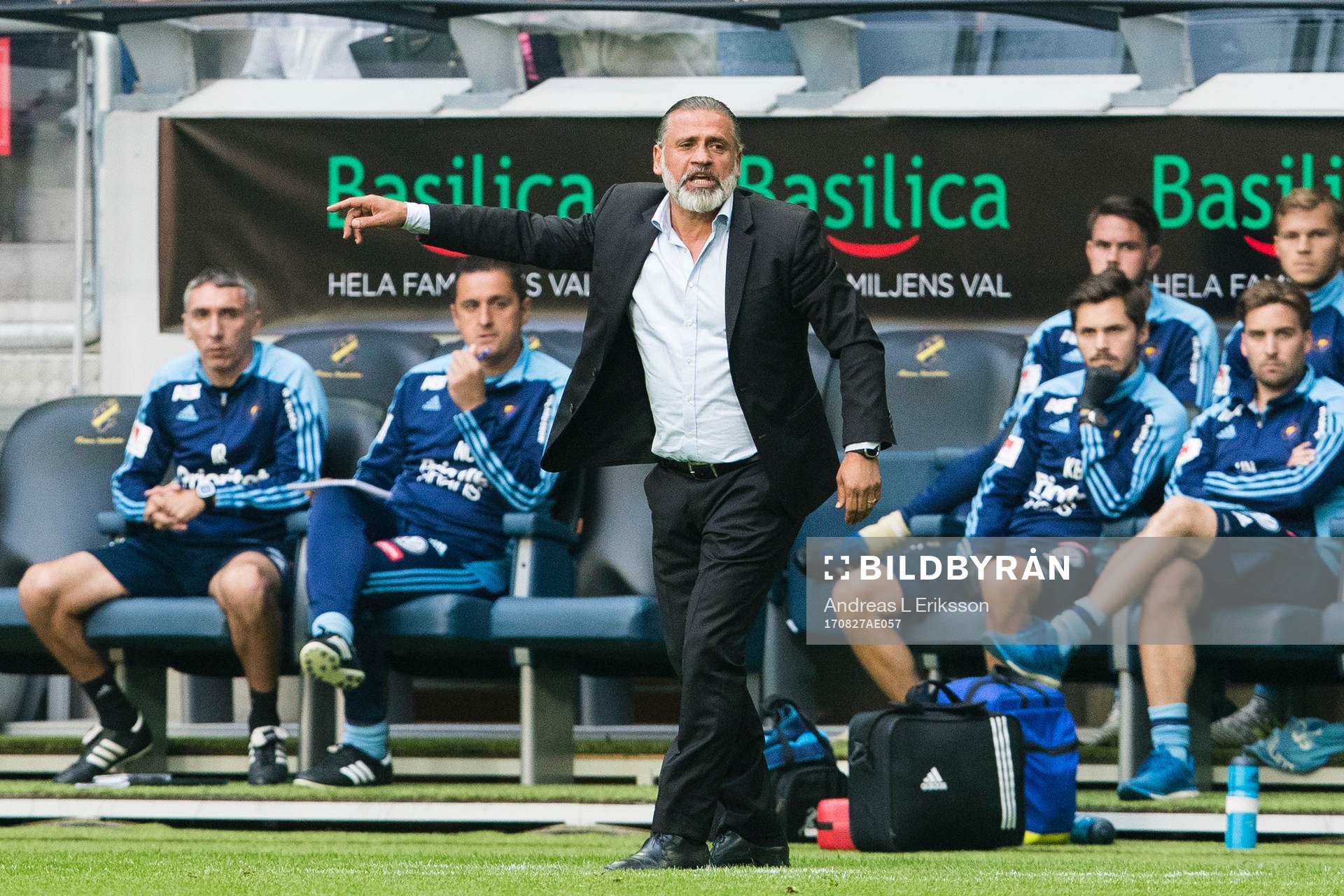 Djurgårdens tränare Özcan Melkemichel