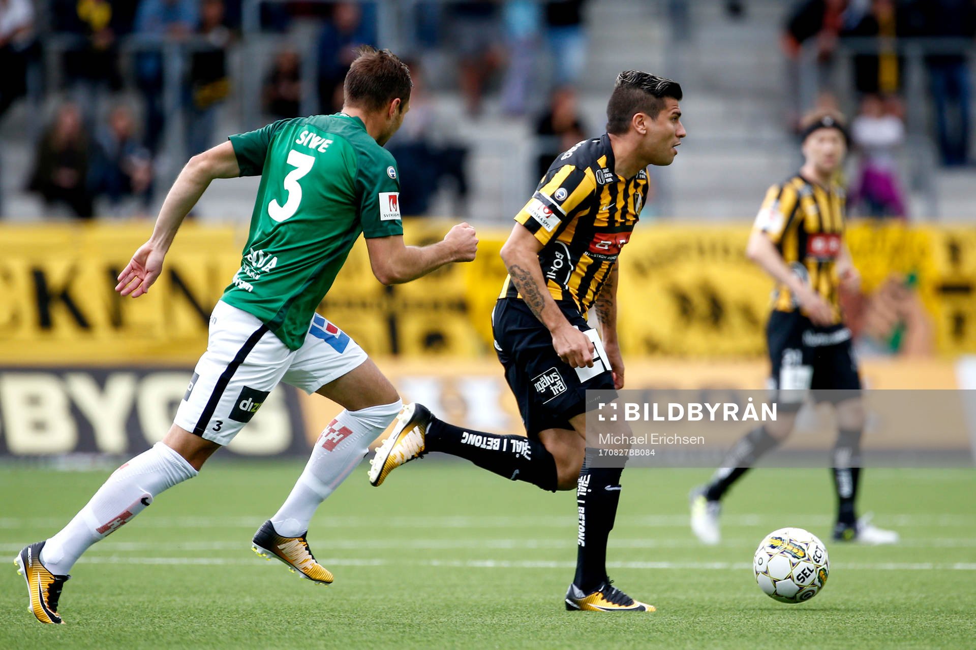 Häckens Paulinho och Jönköpings Tom Siwe