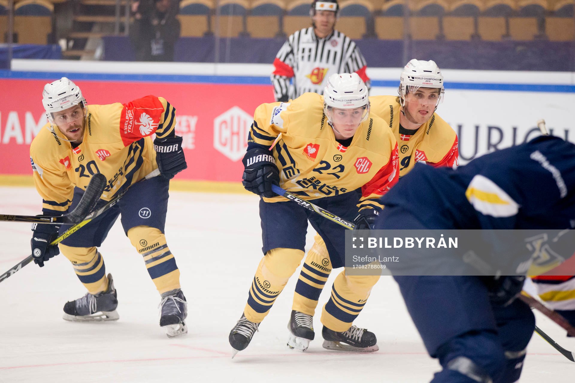 Esbjerg players Sune Hjulmand and Andreas Grundtvig
