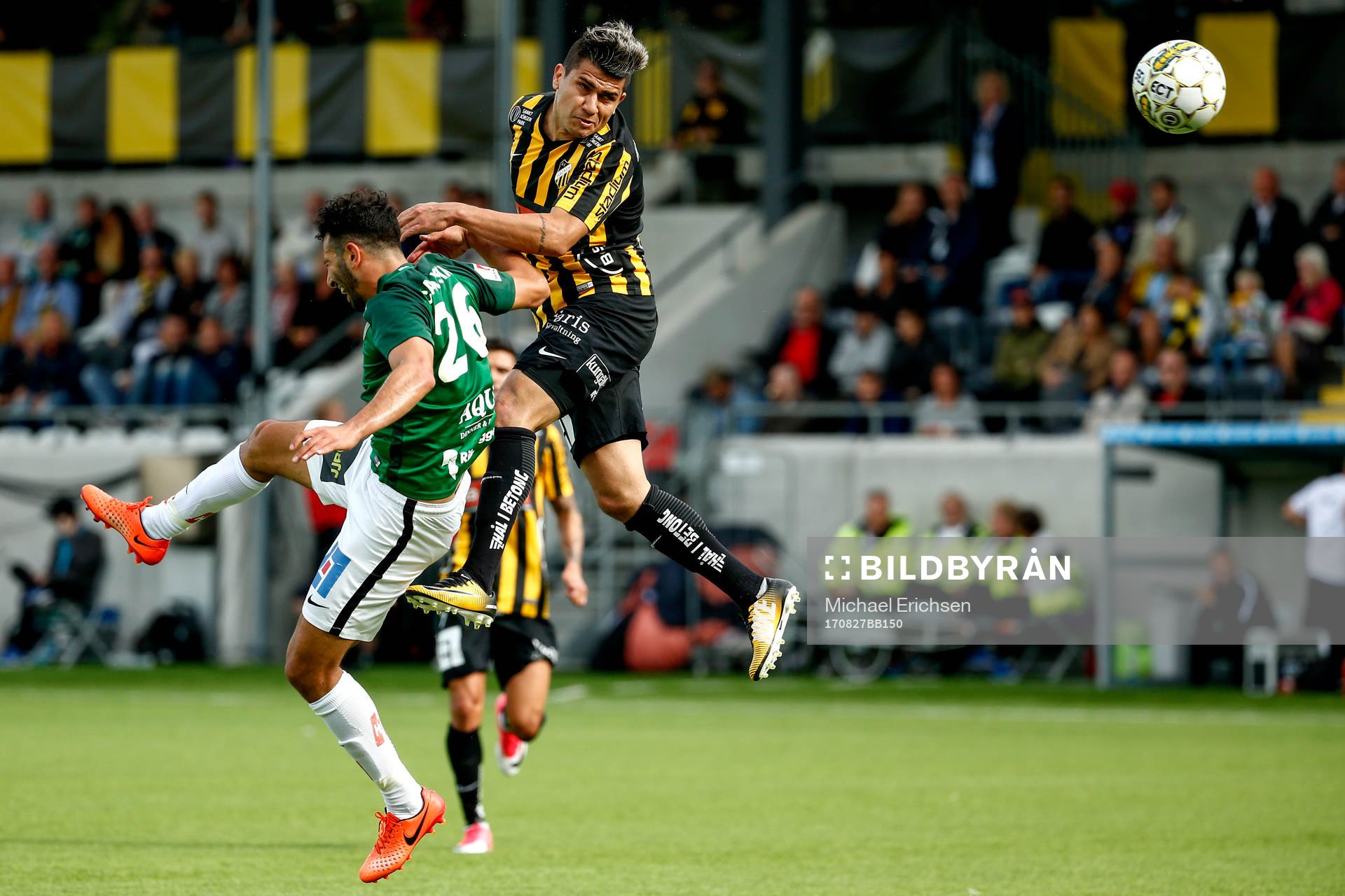 Häckens Paulinho och Jönköpings André Calisir