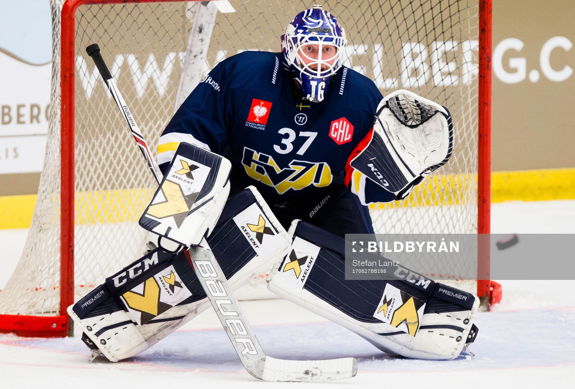 Jonas Gunnarsson goaltender of HV71