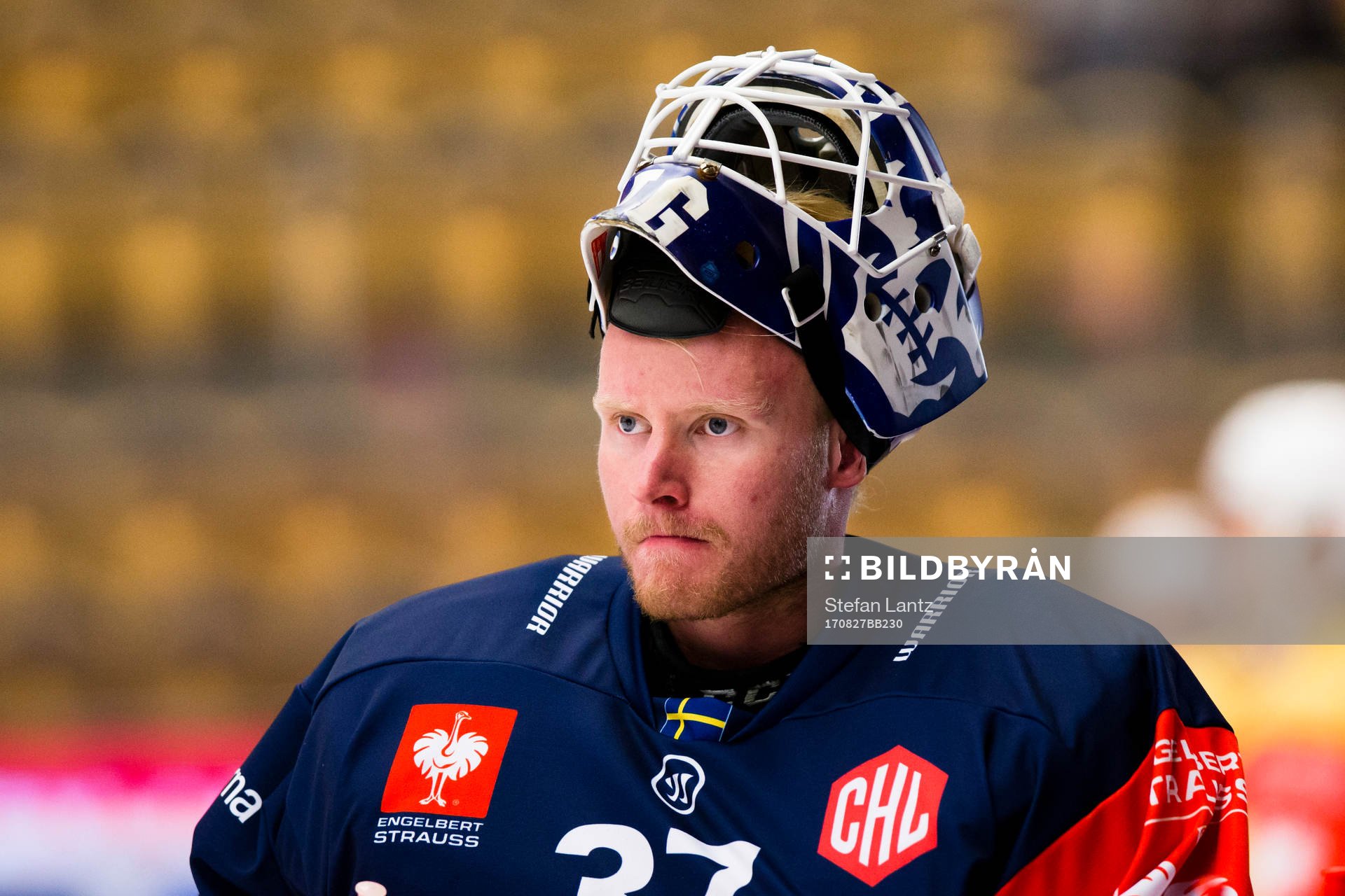 Jonas Gunnarsson goaltender of HV71