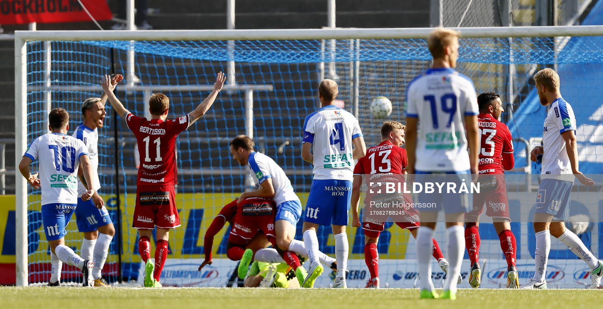 Mål 0-1 av Östersunds Ken Sema