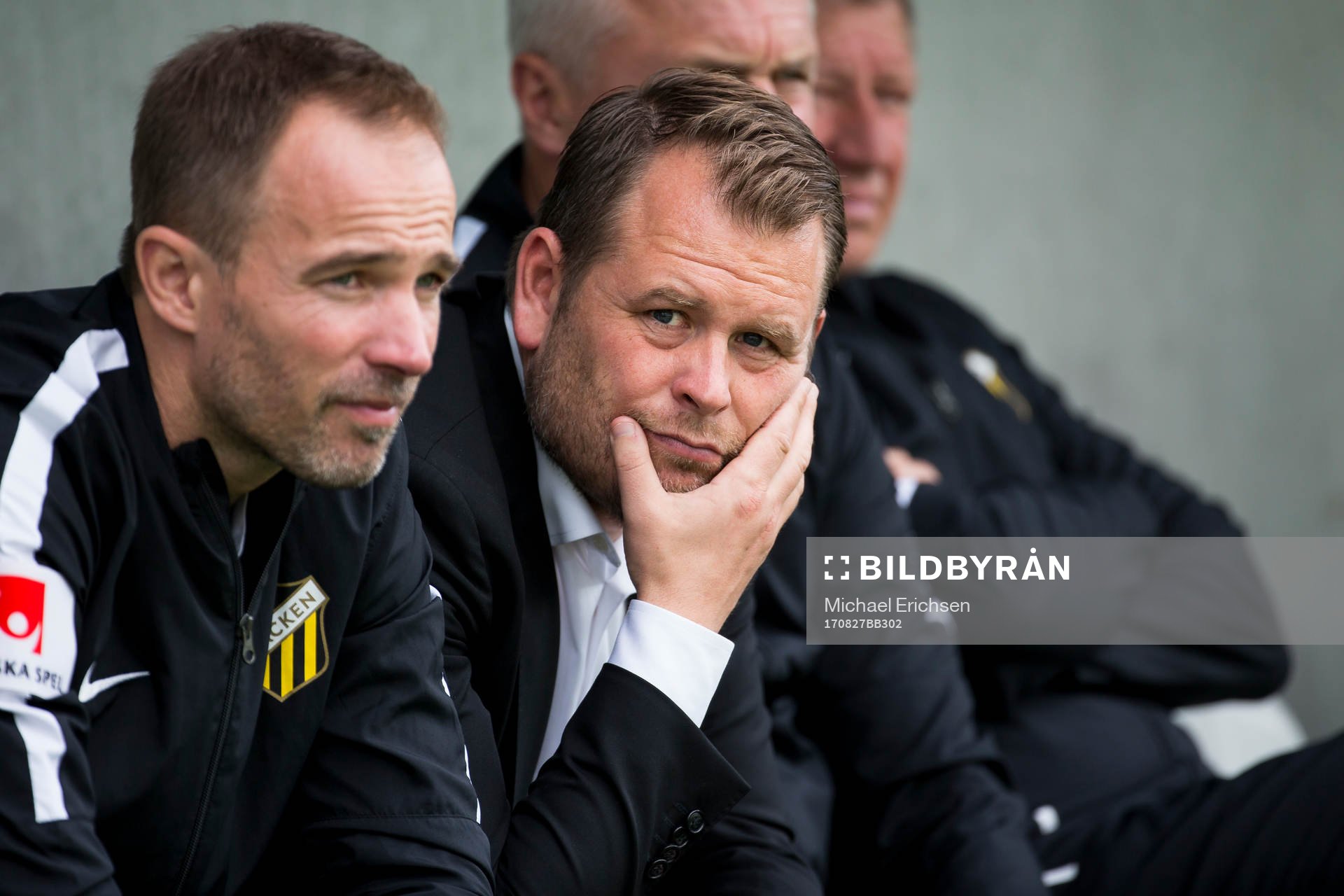 Häckens tränare Mikael Stahre