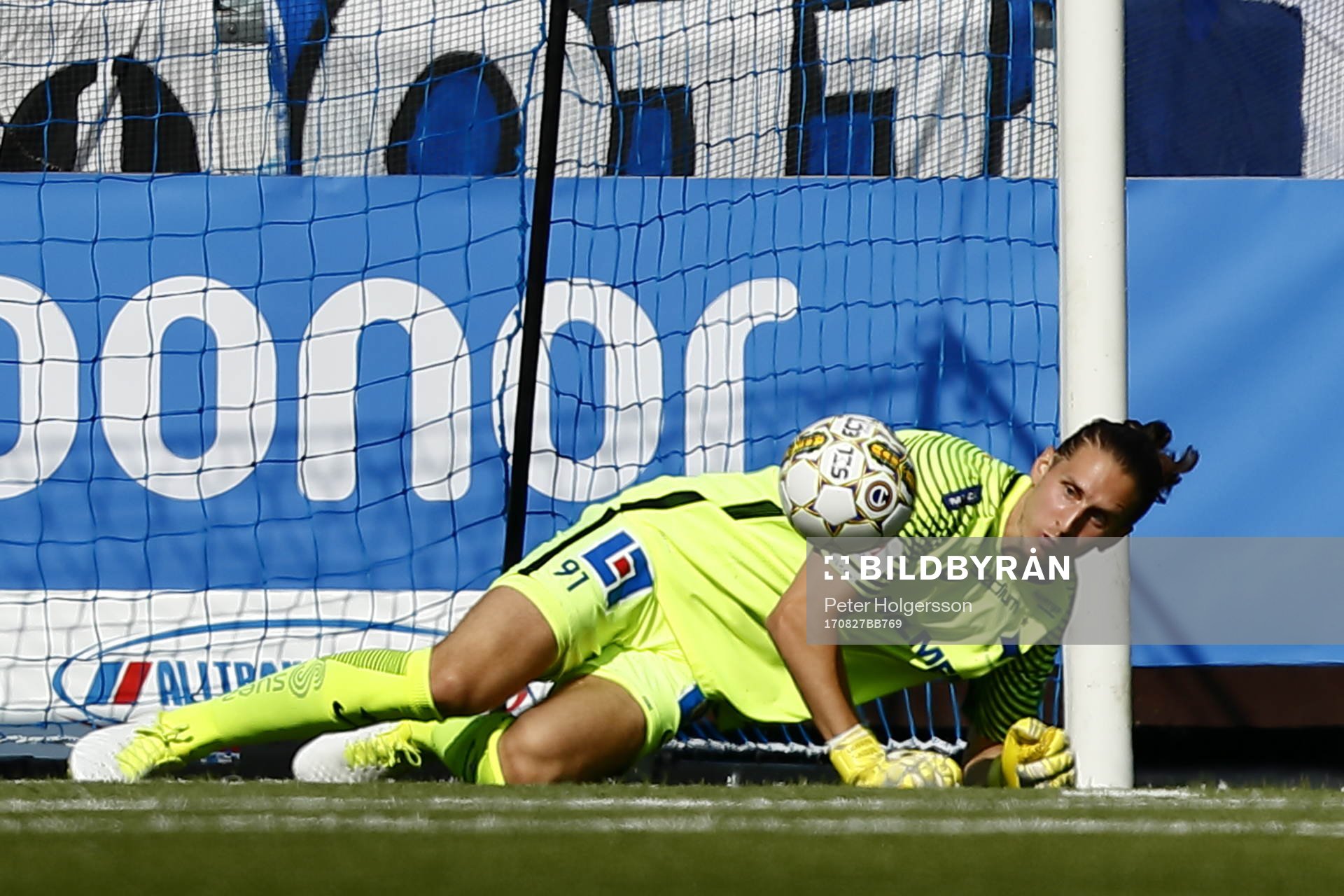Norrköpings målvakt David Mitov Nilsson