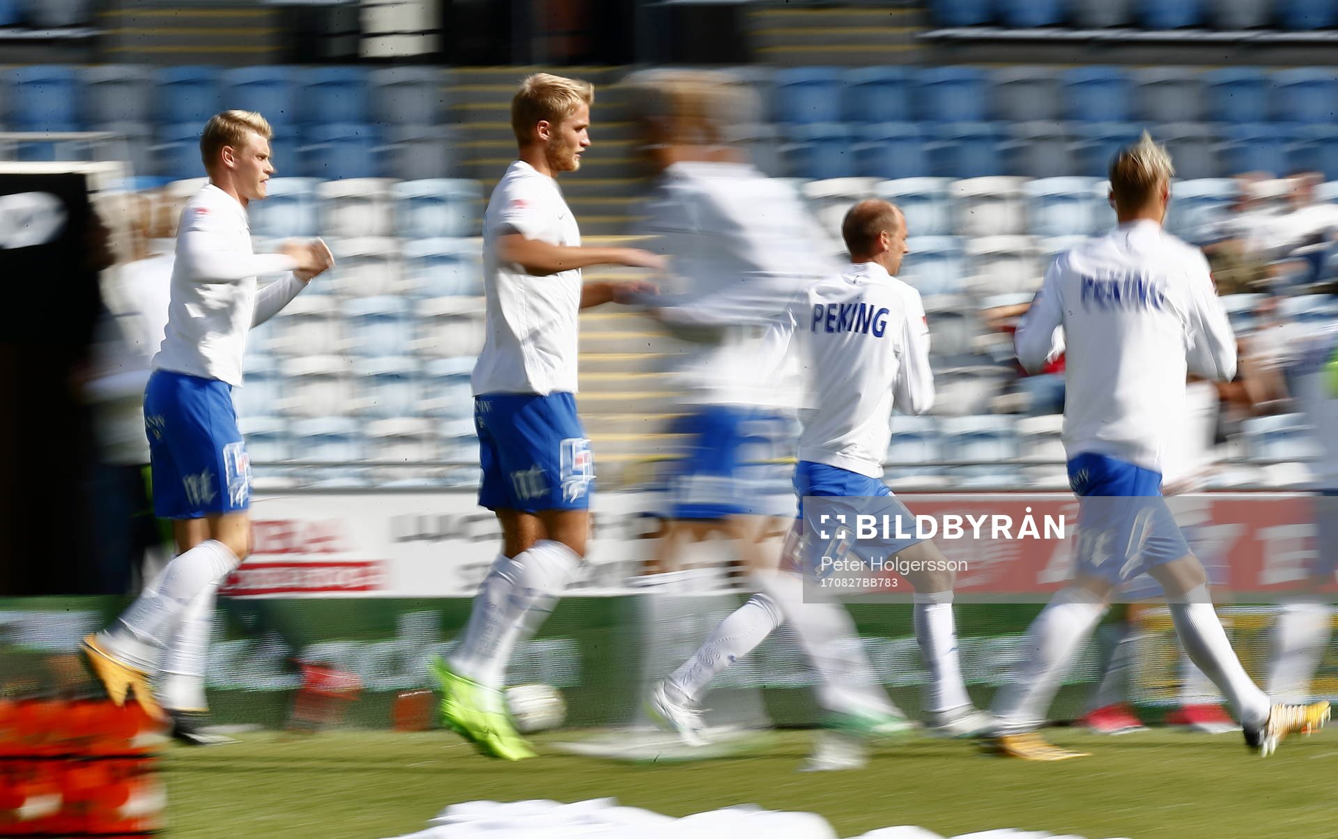 Norrköpings Eric Smith, Sebastian Andersson och Andreas