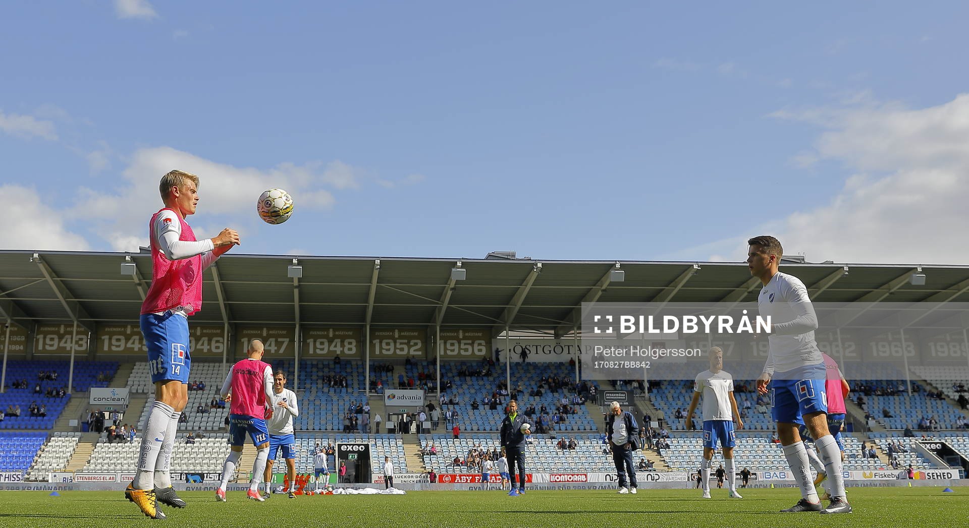 Norrköpings Eric Smith och Simon Skrabb