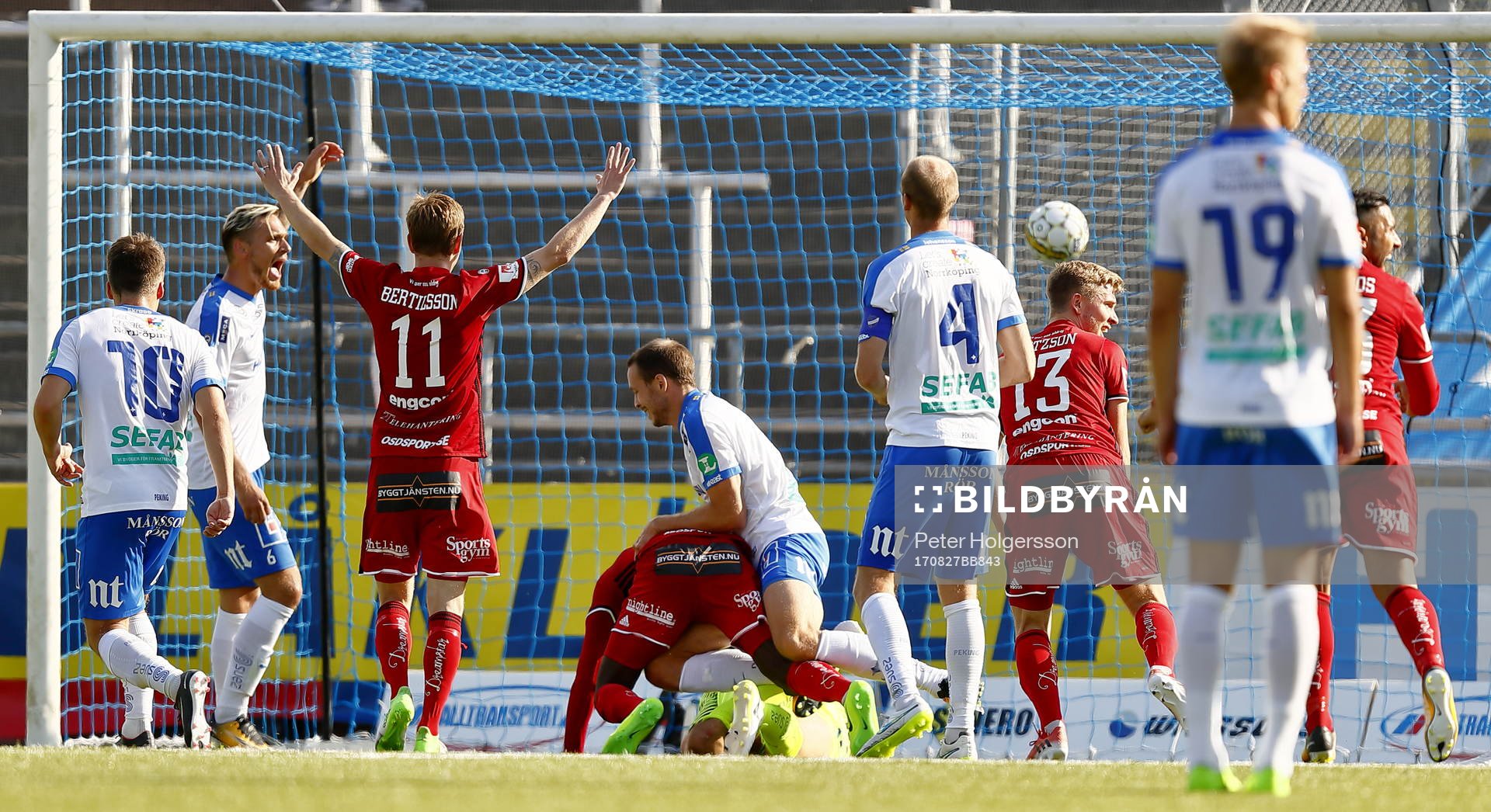 Mål 0-1 av Östersunds Ken Sema