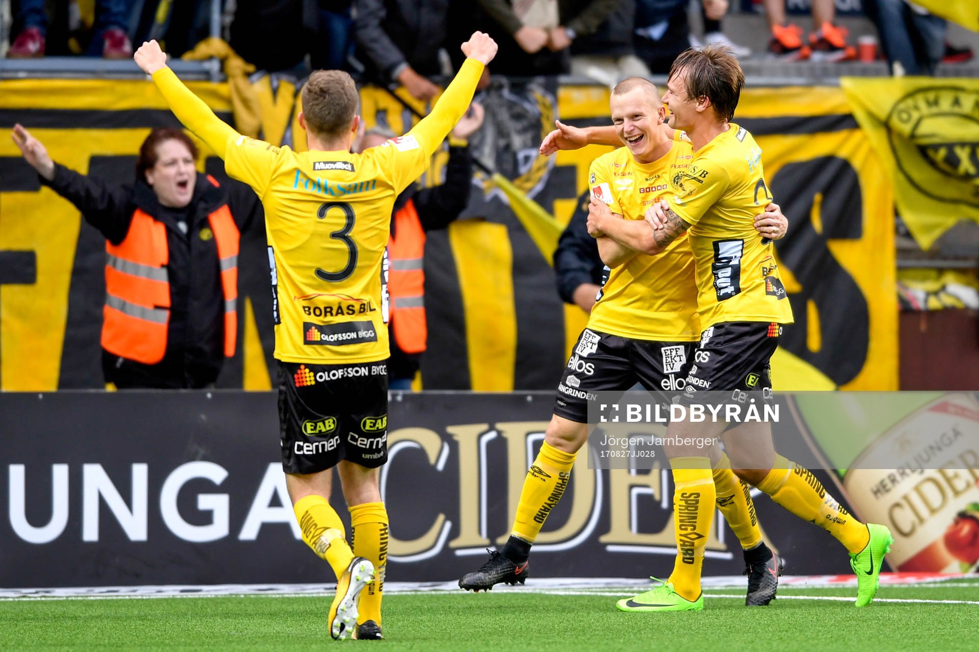 Elfsborgs Daniel Gustavsson jublar