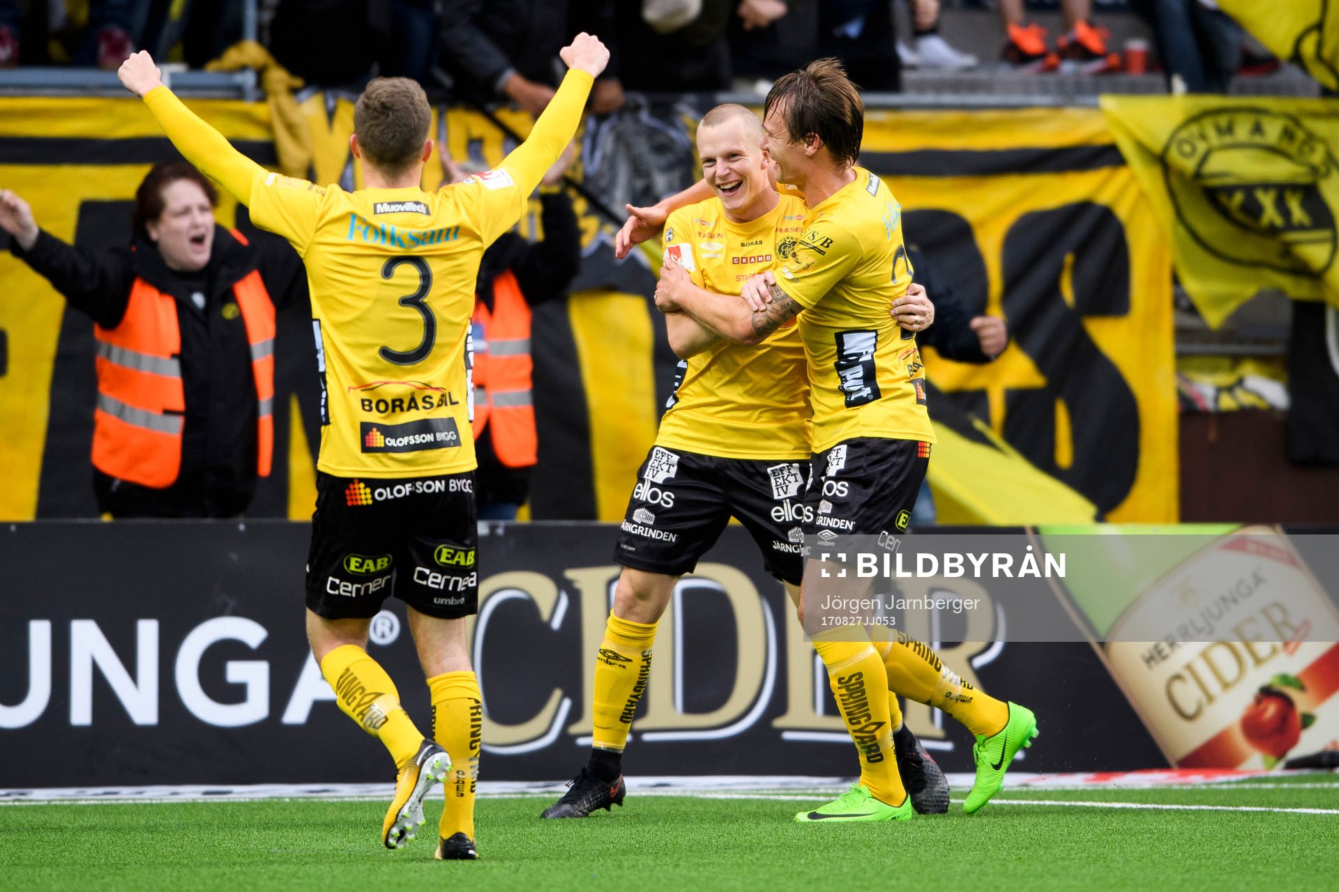 Elfsborgs Daniel Gustavsson jublar