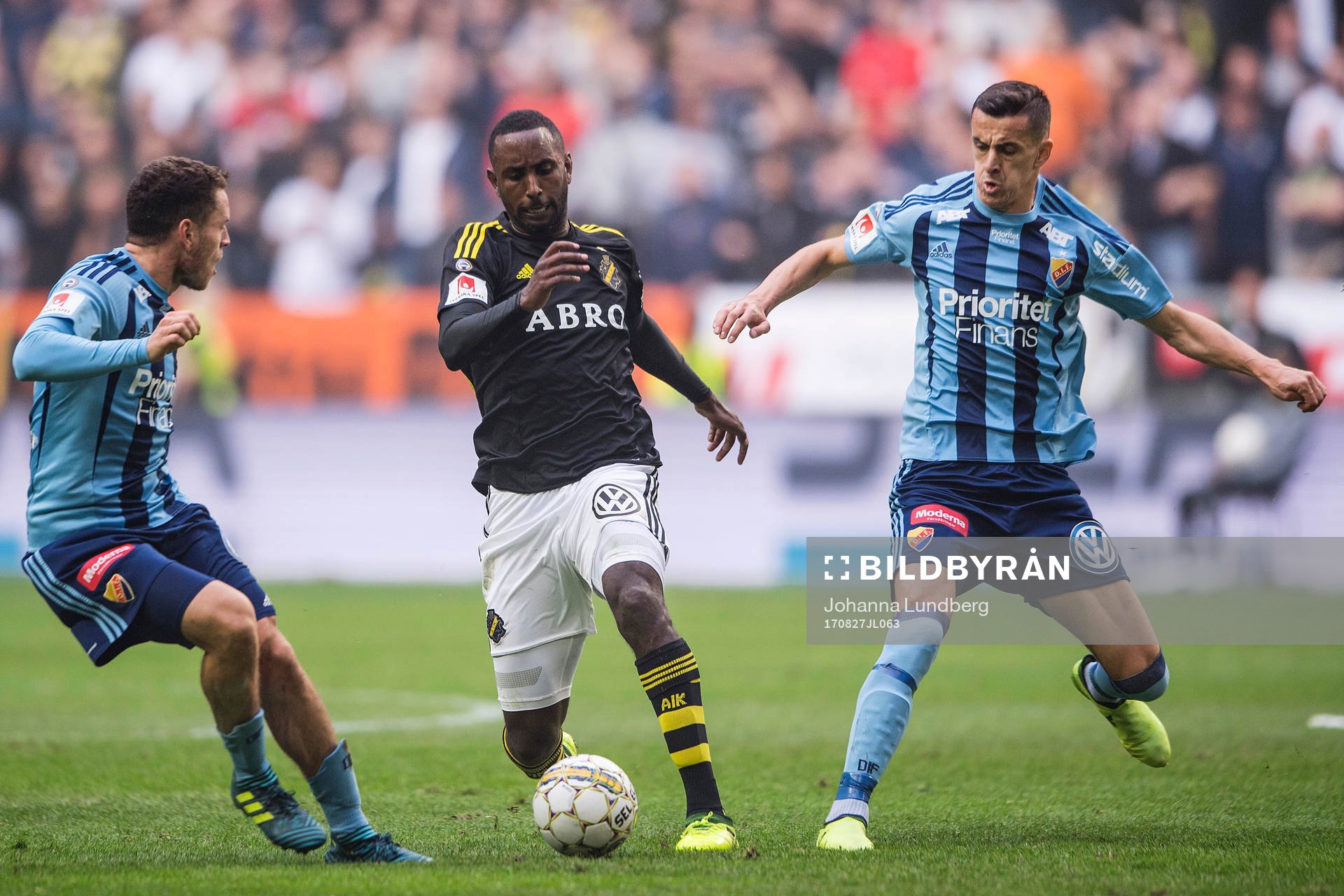 s Henok Goitom mot Djurgårdens Kerim Mrabti och Haris