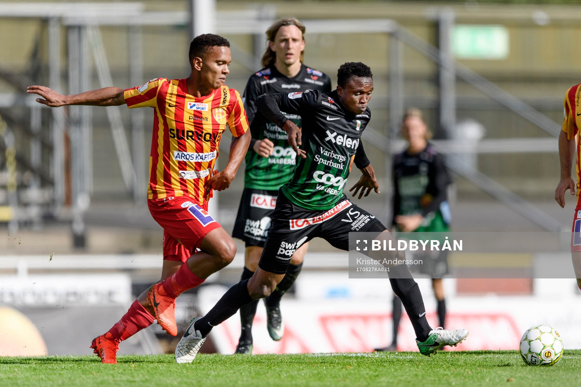 Syrianskas Seth Hellberg och Varbergs Lawson Sabah