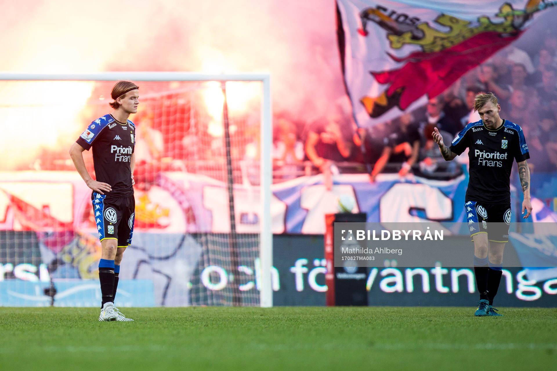 IFK Göteborgs spelare deppar