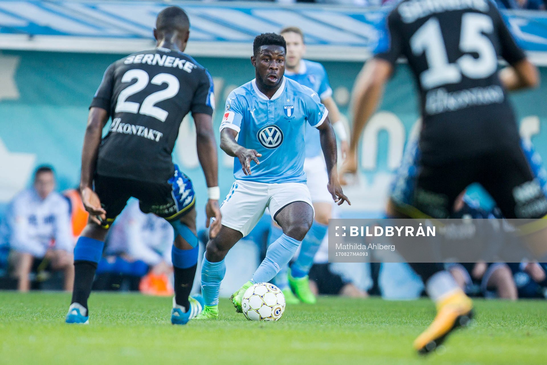 Malmö FFs Kingsley Sarfo