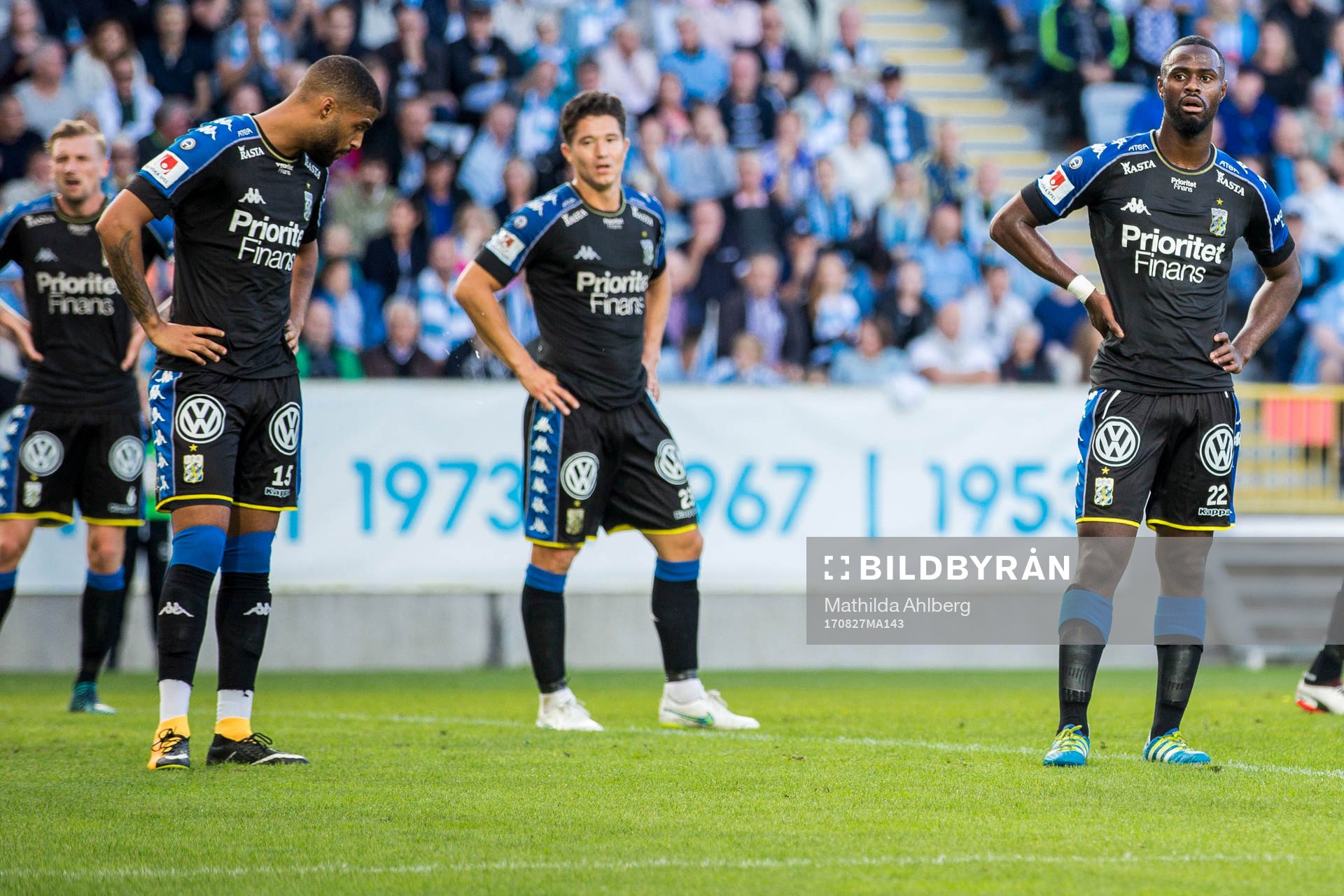 IFK Göteborgs spelare deppar