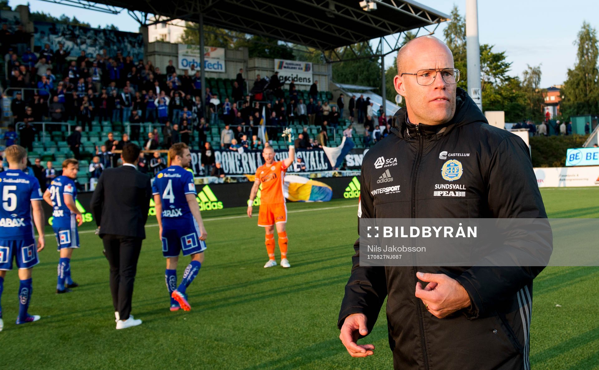 Sundsvalls tränare Joel Cedergren