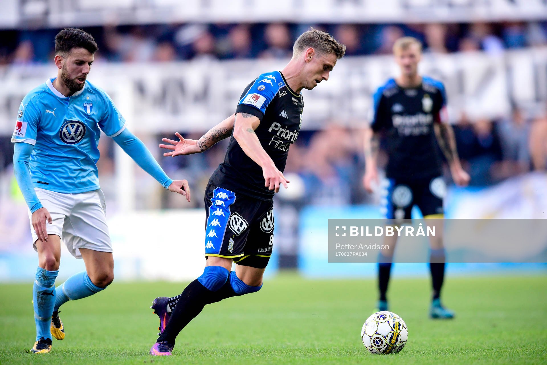 Malmö FFs Erdal Rakip och IFK Göteborgs Sören Rieks