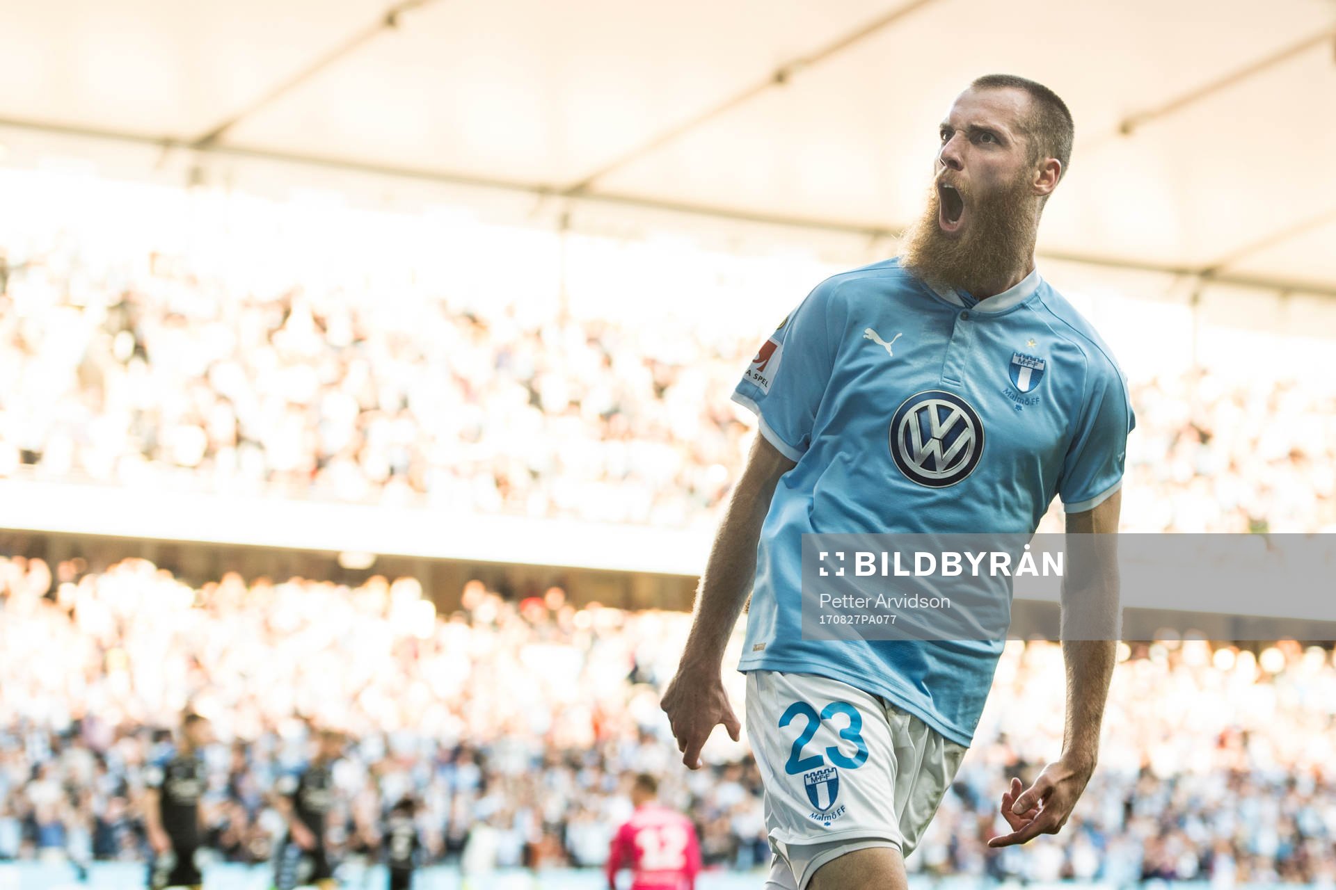 Malmö FFs Jo Inge Berget jublar