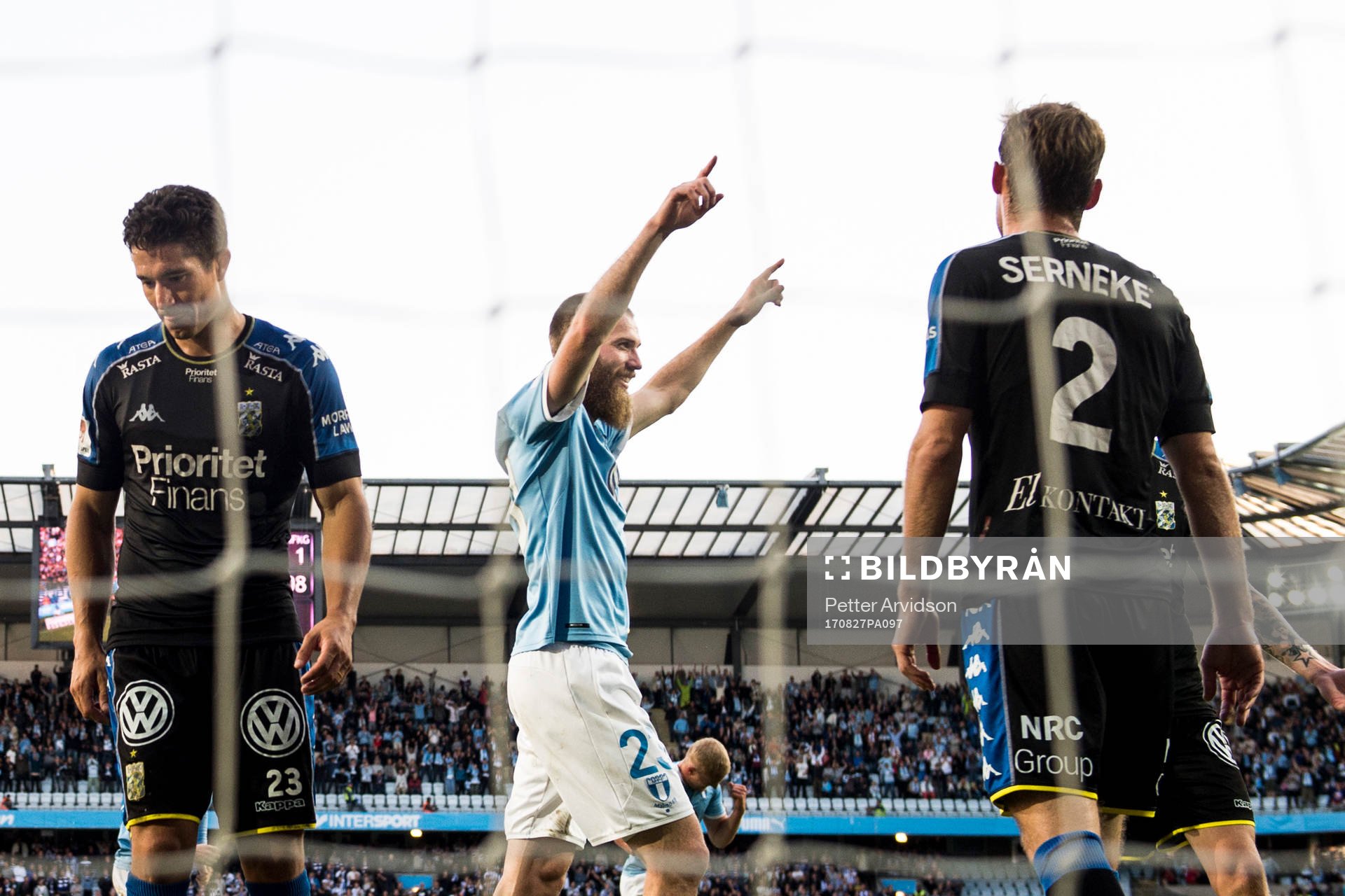 Malmö FFs Jo Inge Berget jublar