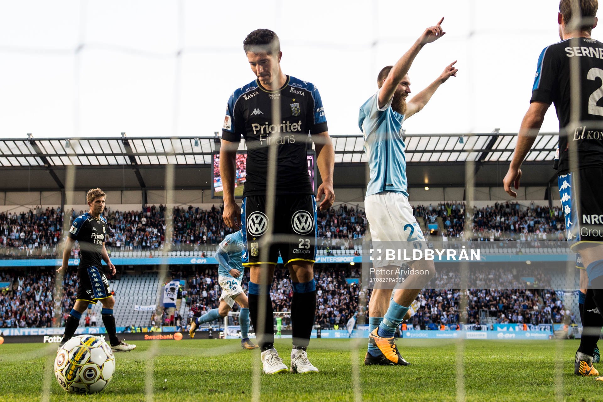 Malmö FFs Jo Inge Berget jublar