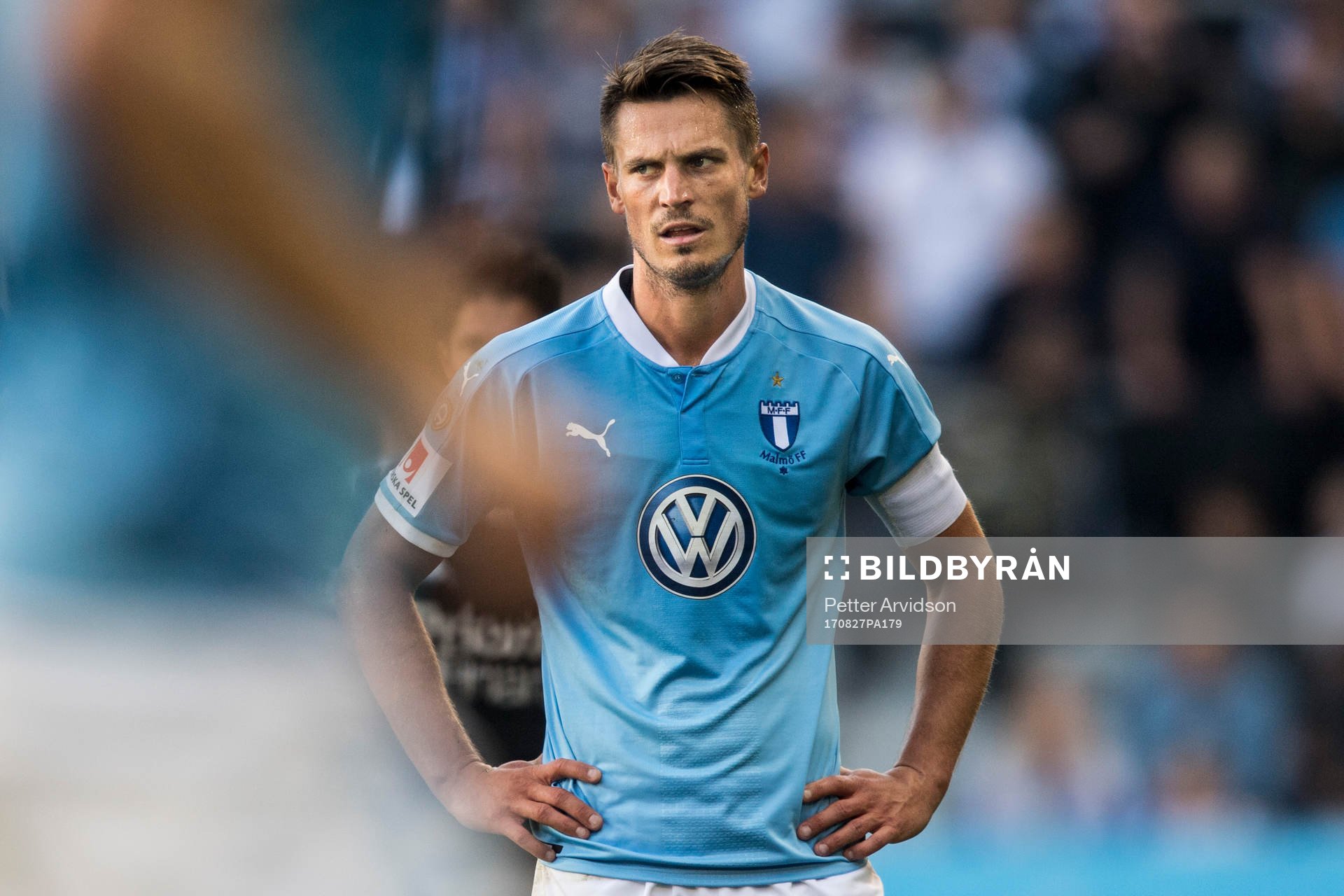 Malmö FFs Markus Rosenberg deppar