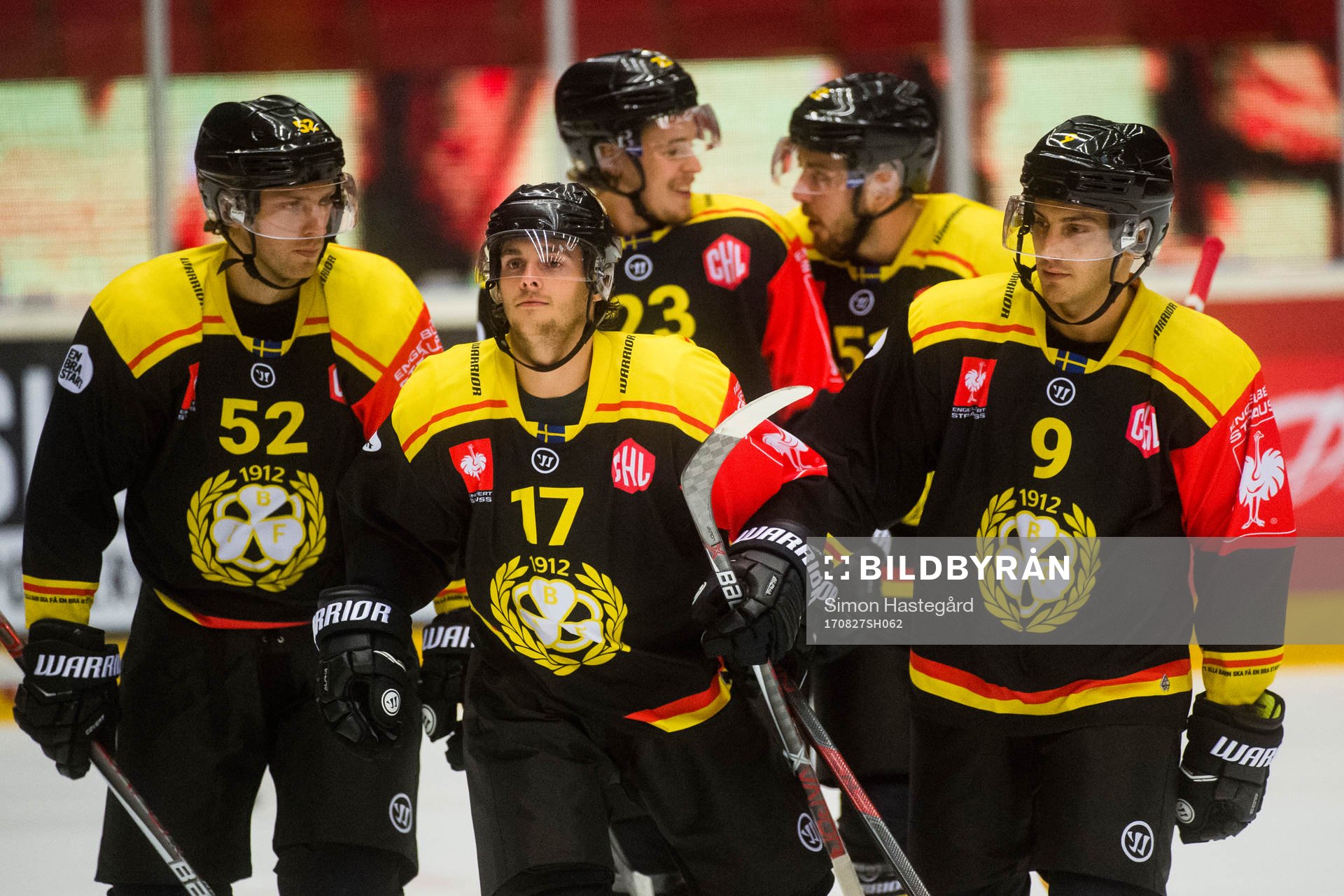 Alexander Bjurström and Louie Caporusso of Brynäs
