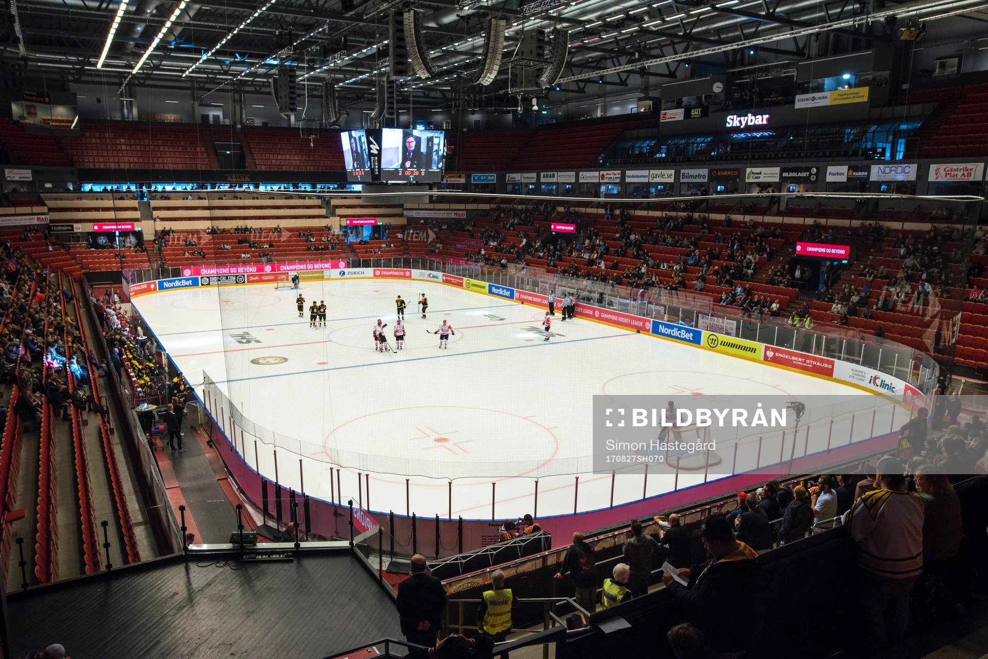 General interior view of Gavlerinken Arena
