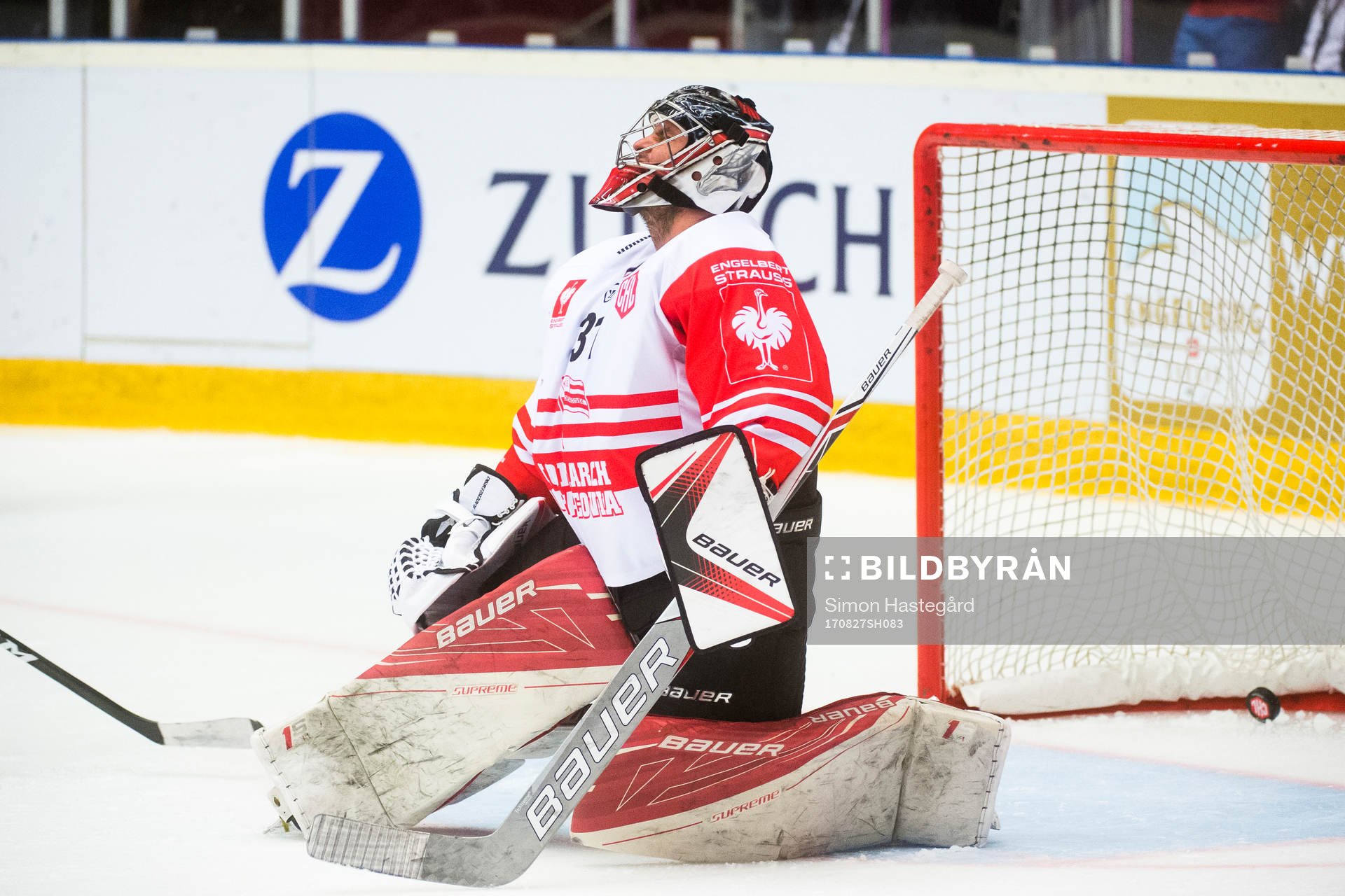 Goalkeeper Rafal Radziszewski of Cracovia looks dejected