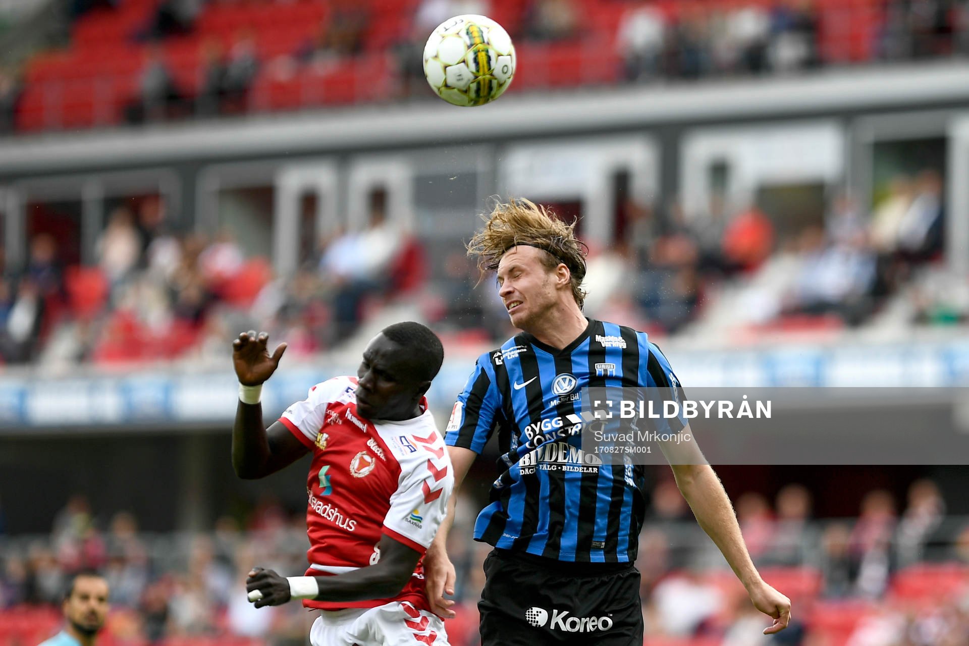 Kalmars Papa Alioune Diouf och Sirius Daniel Jarl