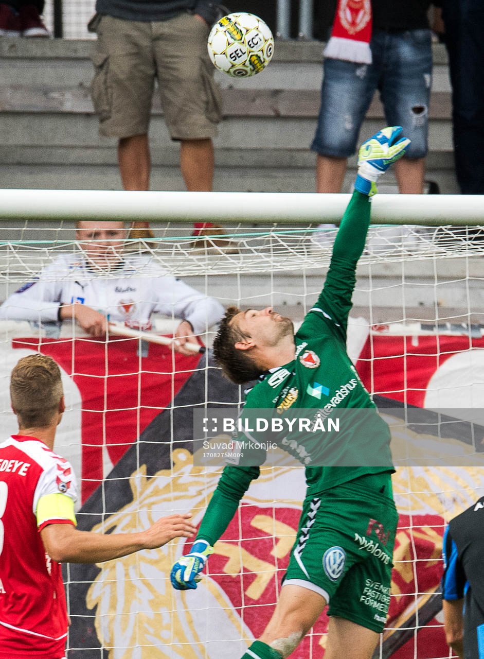 Kalmars målvakt Lucas Hägg-Johansson