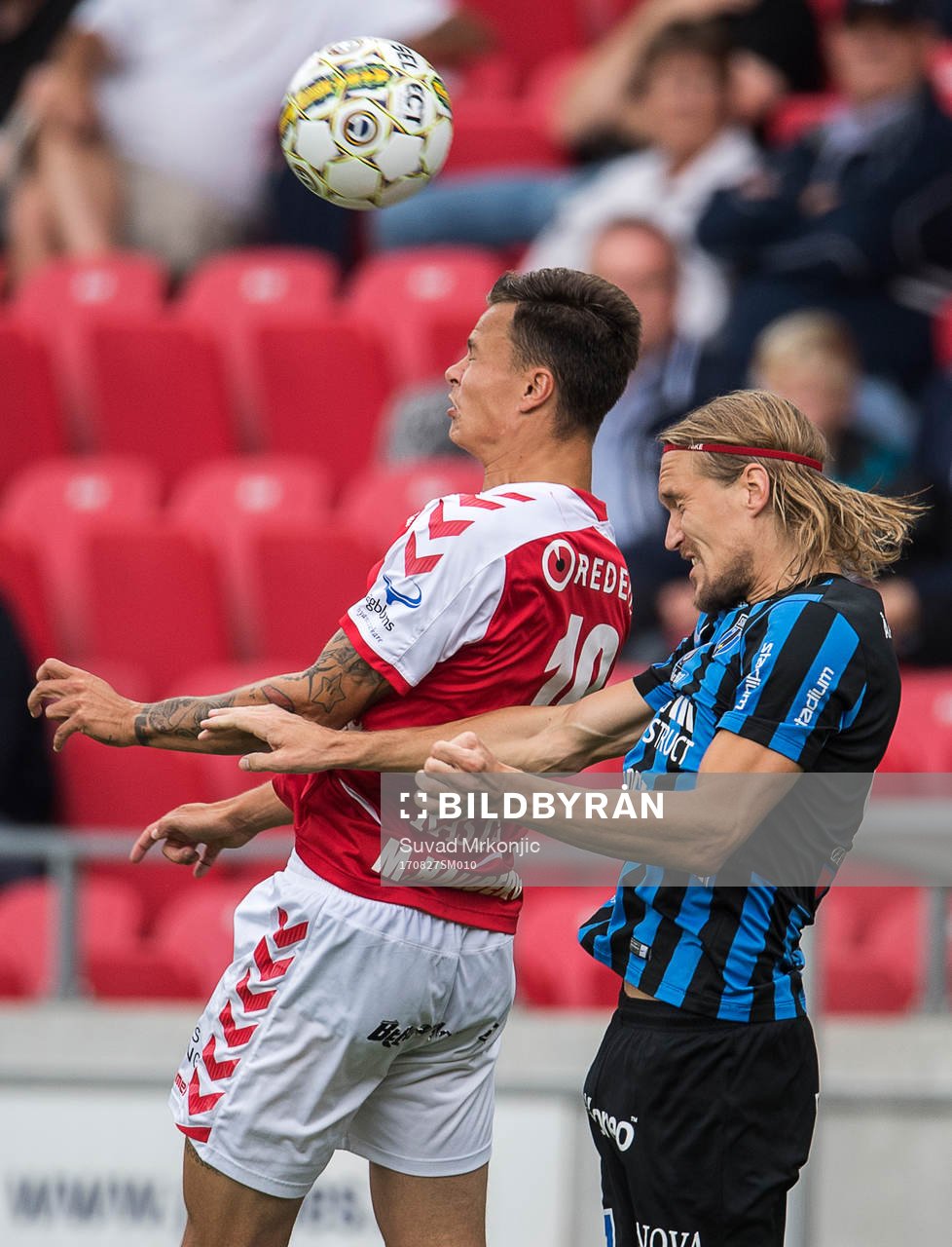 Kalmars Melker Hallberg och Sirius Kim Skoglund
