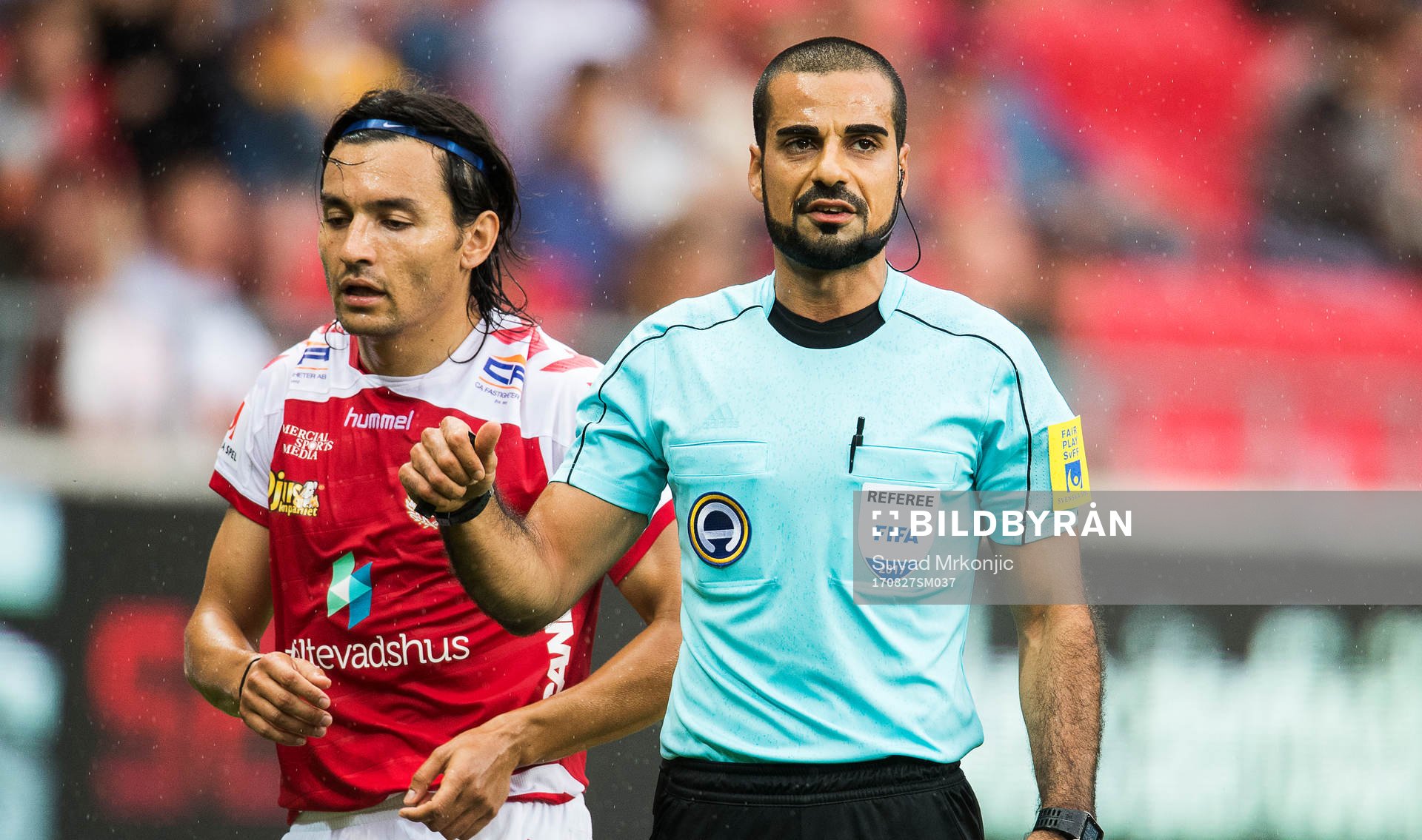 Domare Mohammed Al-Hakim och Kalmars Emin Nouri