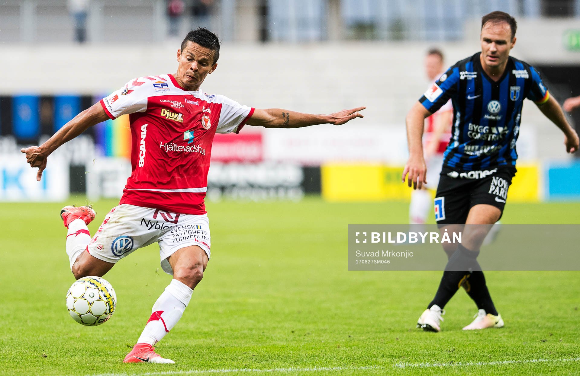 Kalmars Romário Pereira Sipião och Sirius Niklas Busch