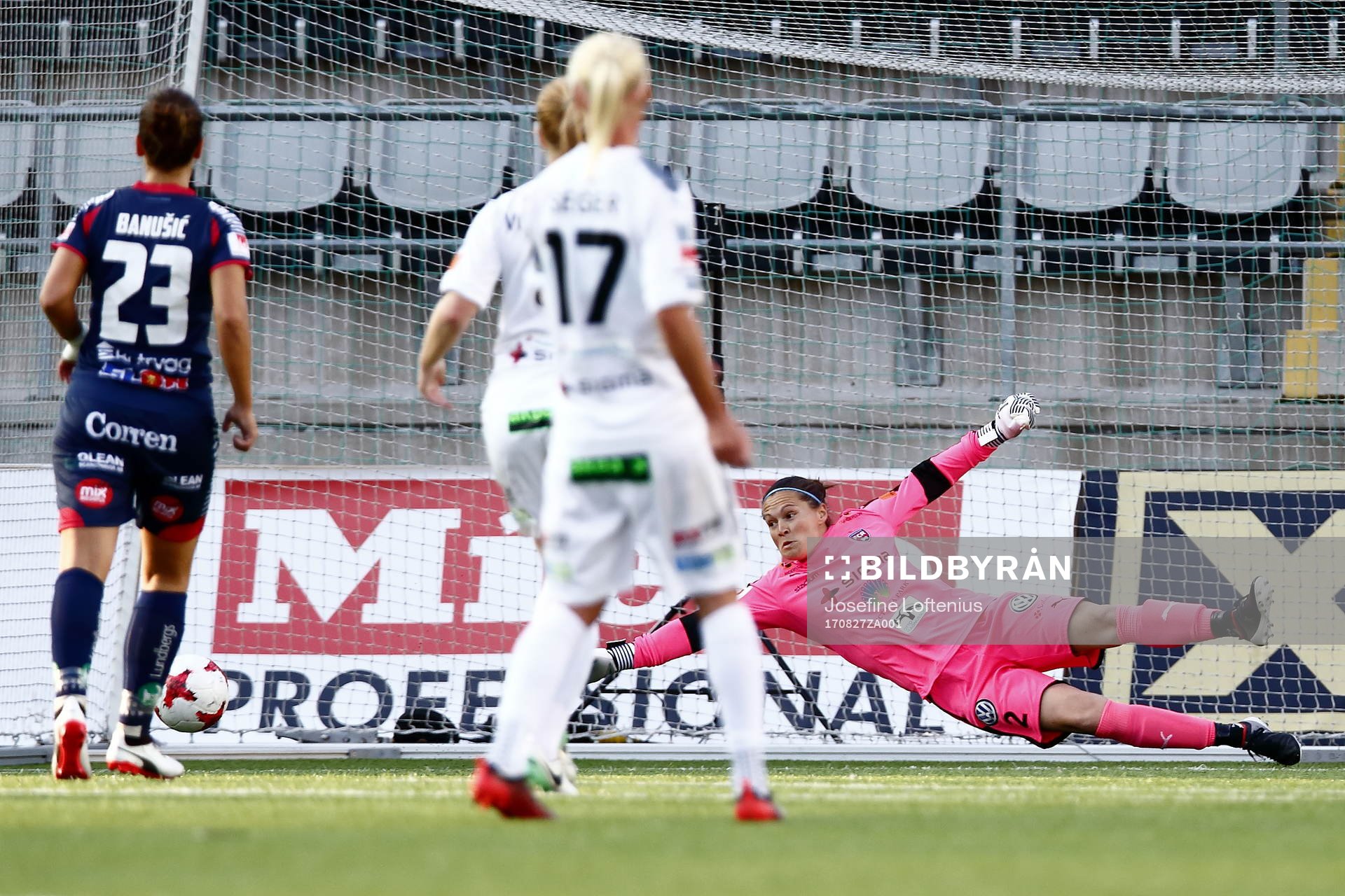 Rosengårds målvakt Erin McLeod