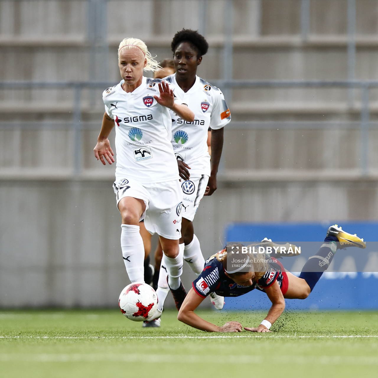Rosengårds Caroline Seger och Linköpings Kosovare Asllani