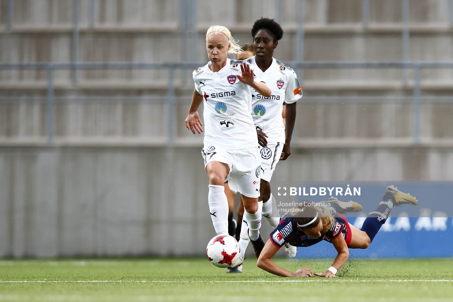 Rosengårds Caroline Seger och Linköpings Kosovare Asllani
