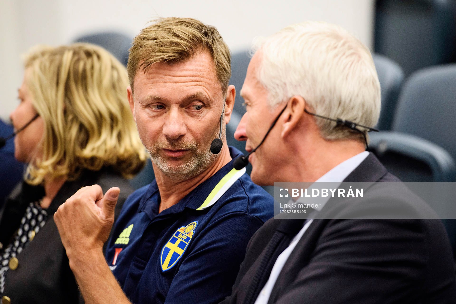Peter Gerhardsson, förbundskapten för damlandslaget och