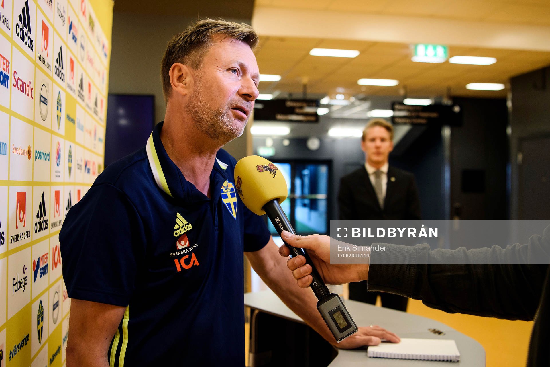 Peter Gerhardsson, förbundskapten för damlandslaget