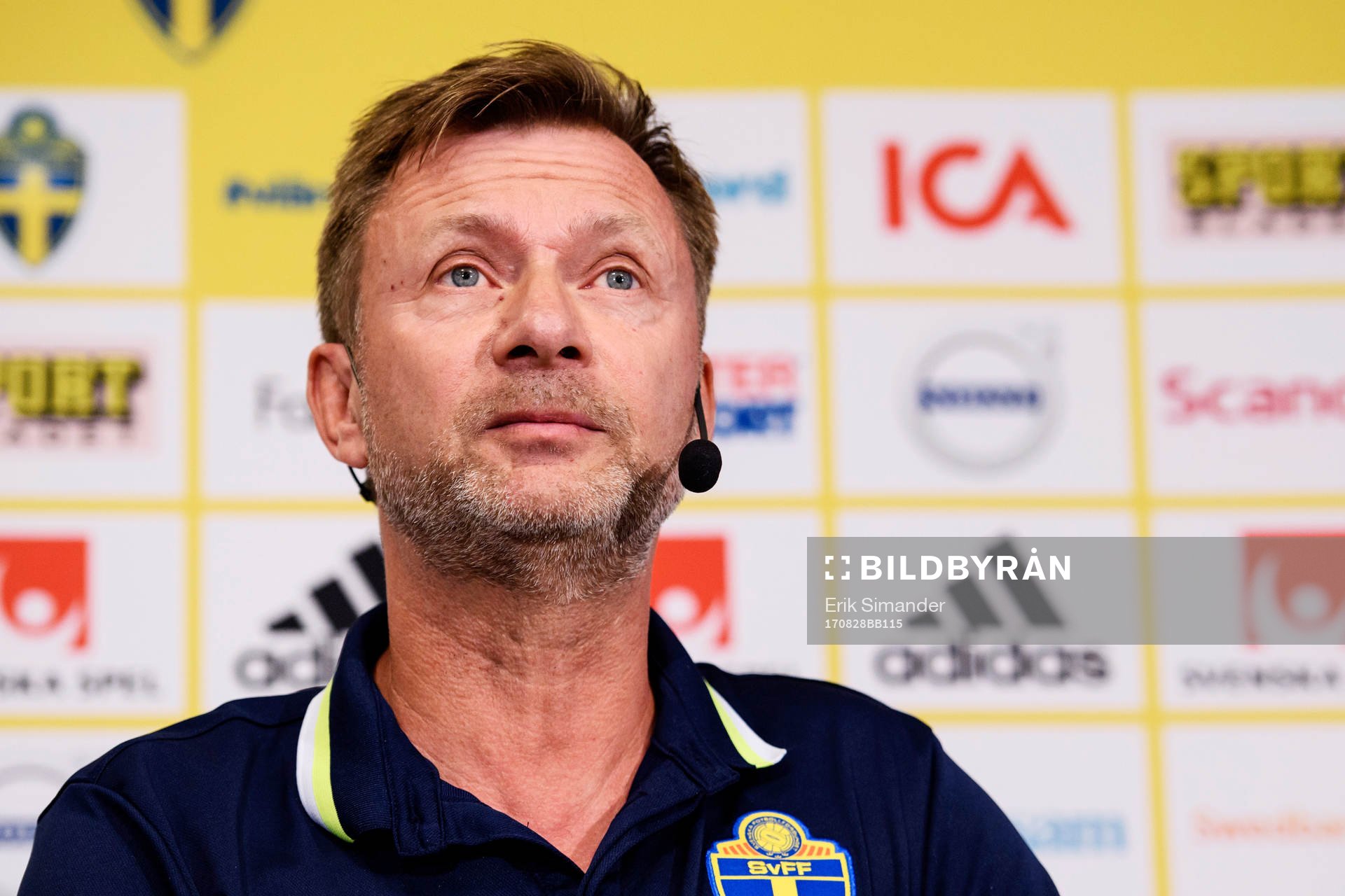 Peter Gerhardsson, förbundskapten för damlandslaget