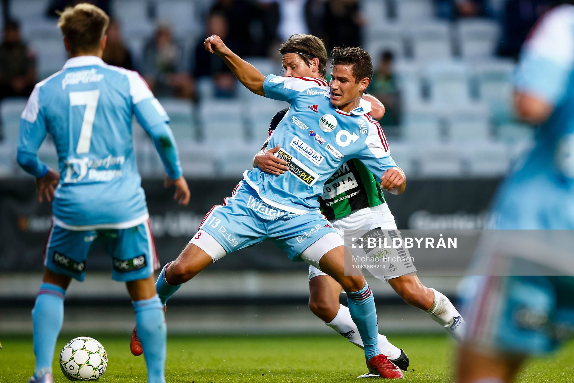 Degerfors Filip Stankovic och GAIS Dusan Djuric