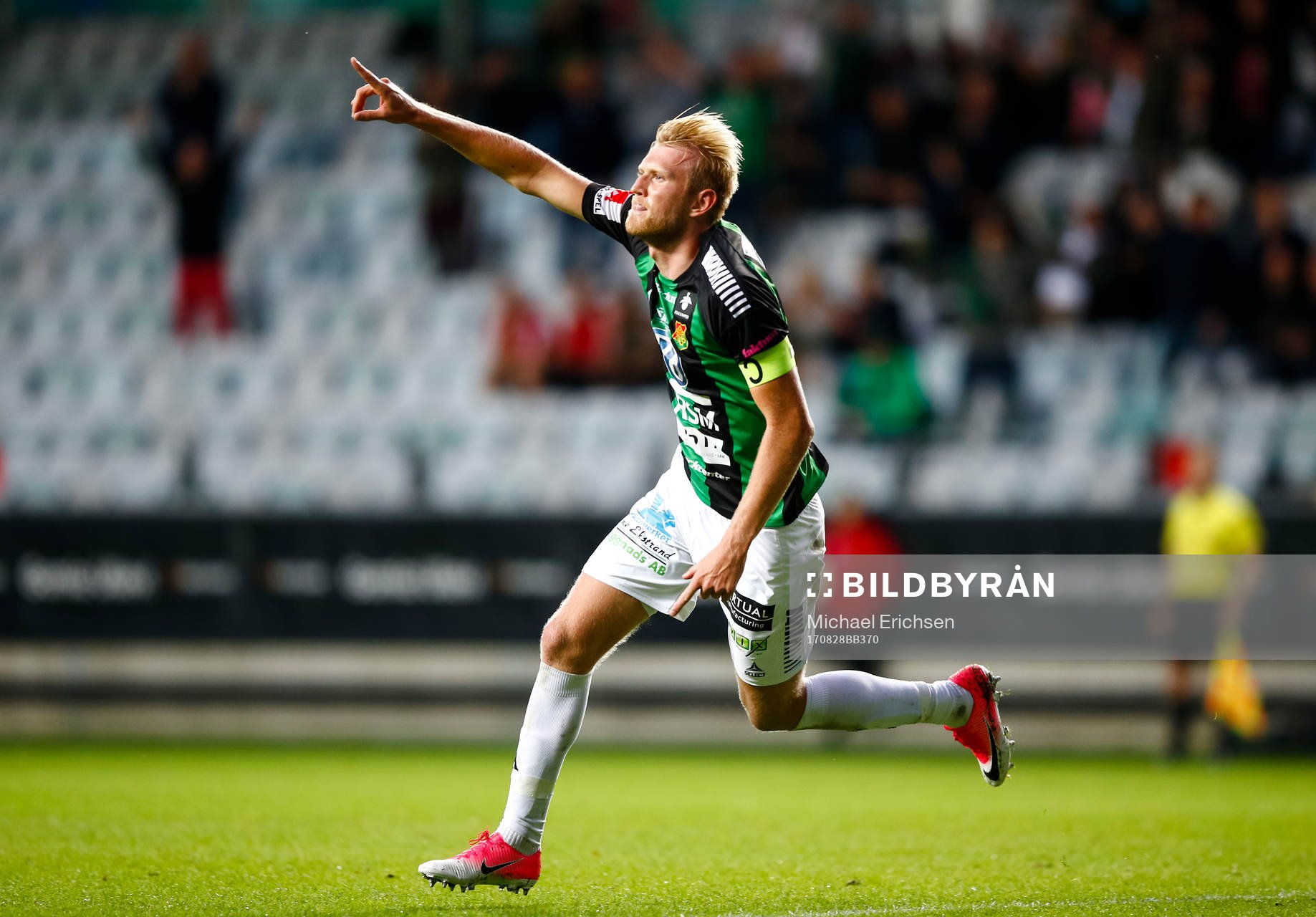 GAIS Carl Nyström jublar