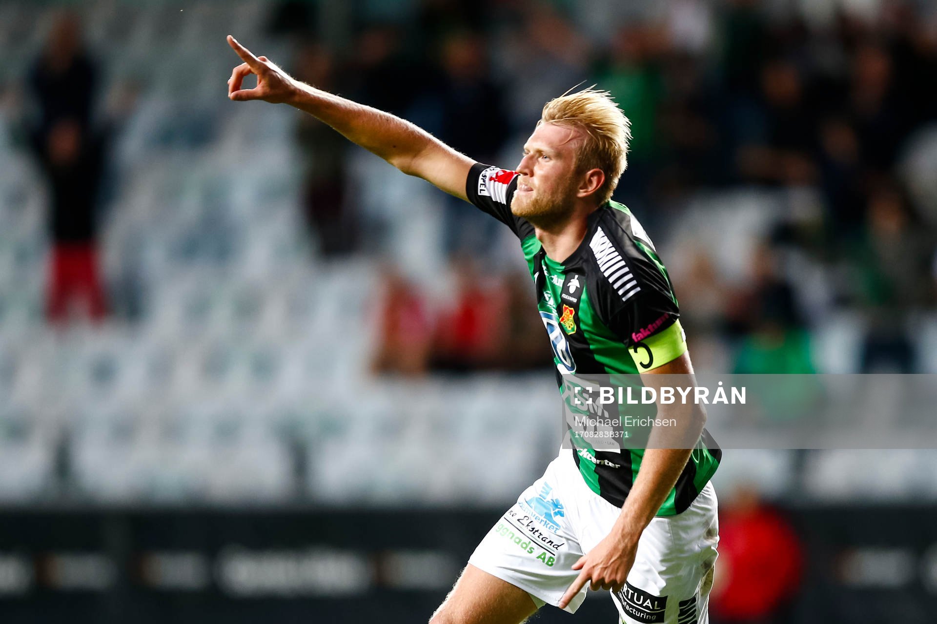 GAIS Carl Nyström jublar