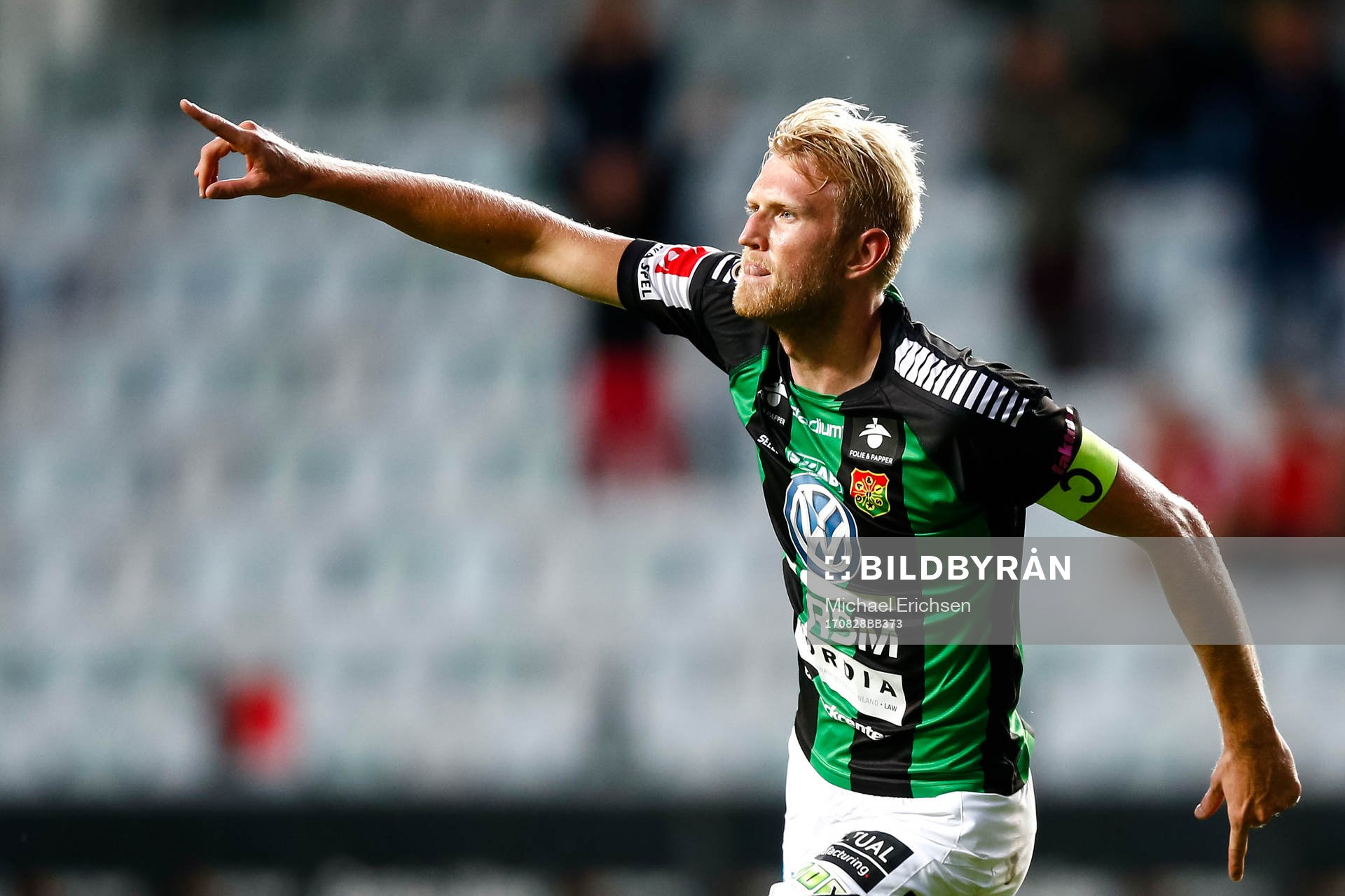 GAIS Carl Nyström jublar