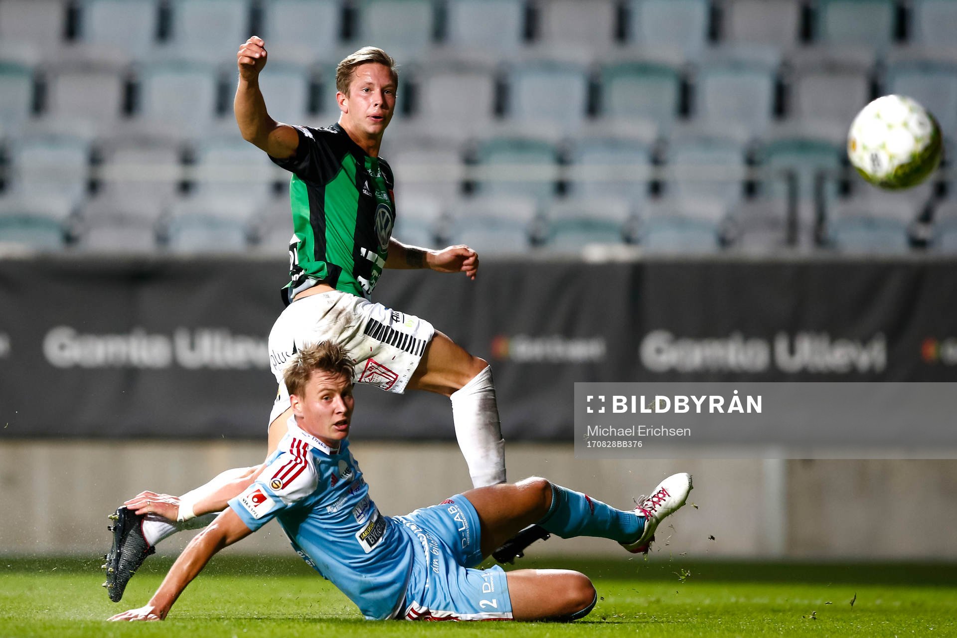 GAIS Simon Silverholt och Degerfors Jonas Olsson