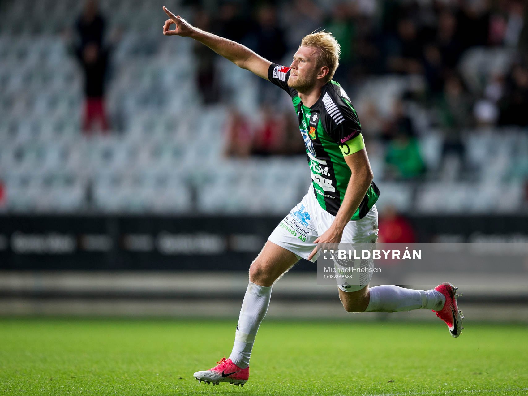 GAIS Carl Nyström jublar